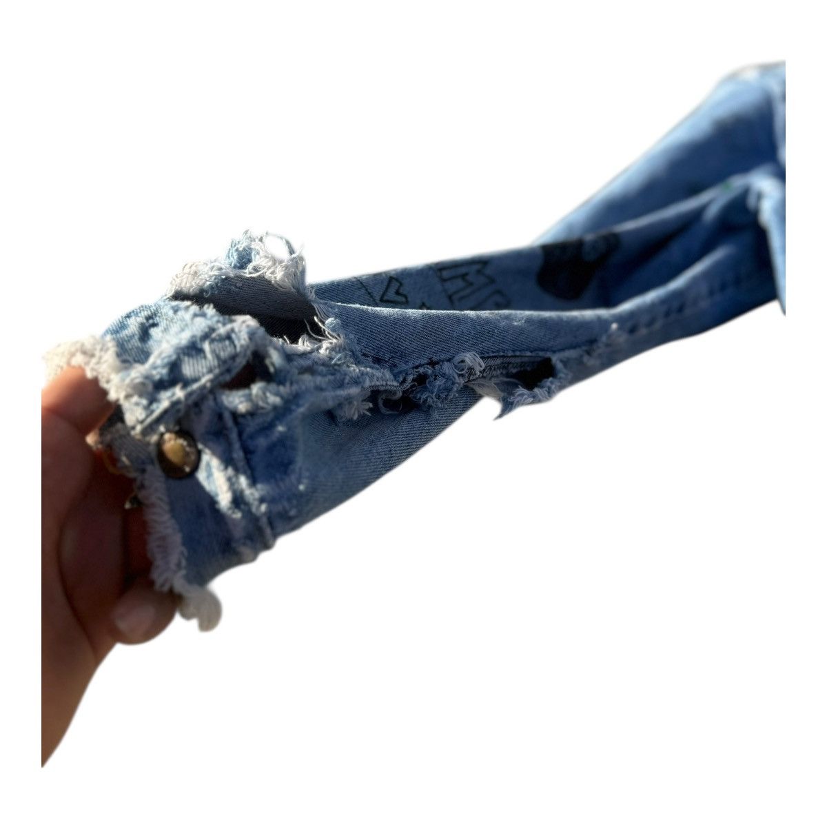Rustler Rustler XL Custom Hand Painted Distressed Denim Jacket Size US XL / EU 56 / 4 - 16 Thumbnail