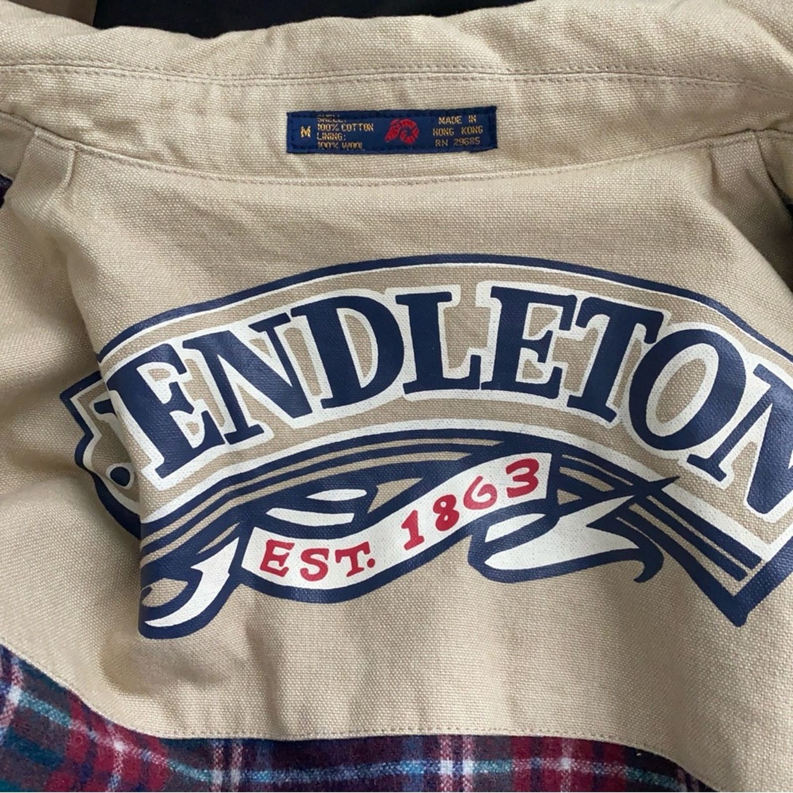 Pendleton Vintage Pendleton Trucker Jacket Size M / US 6-8 / IT 42-44 - 12 Thumbnail