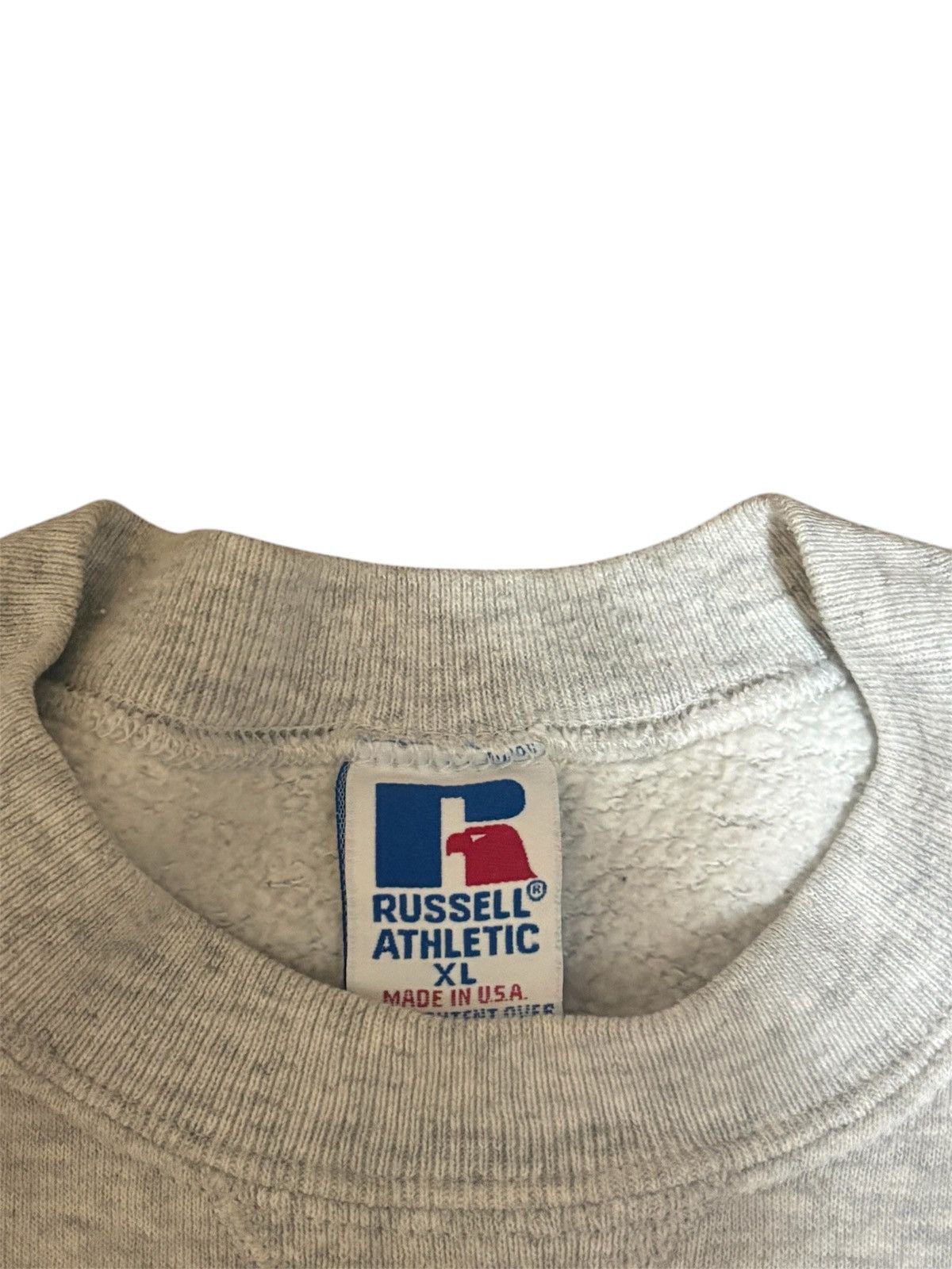 Vintage 1990s red Pulaski raiders sweatshirt Size US XL / EU 56 / 4 - 4 Thumbnail