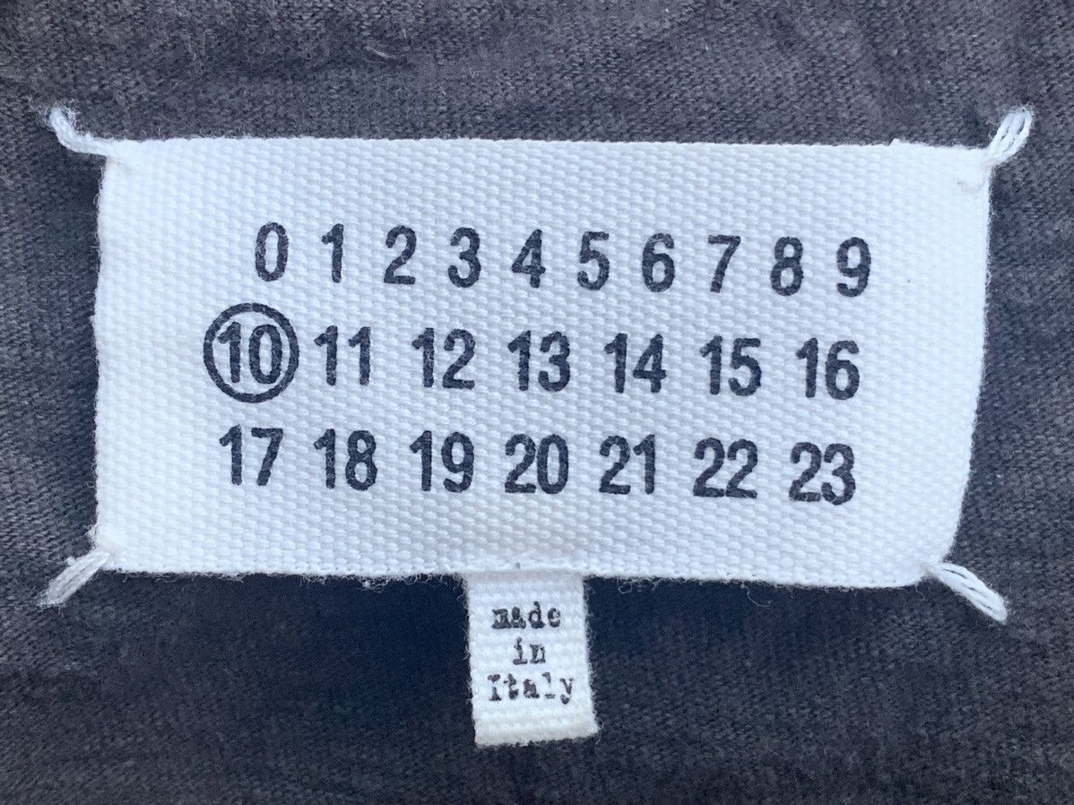 Maison Margiela MAISON MARGIELA DETACHABLE CHECK SLEEVE T-SHIRT LONGSLEEVE Size US M / EU 48-50 / 2 - 9 Thumbnail