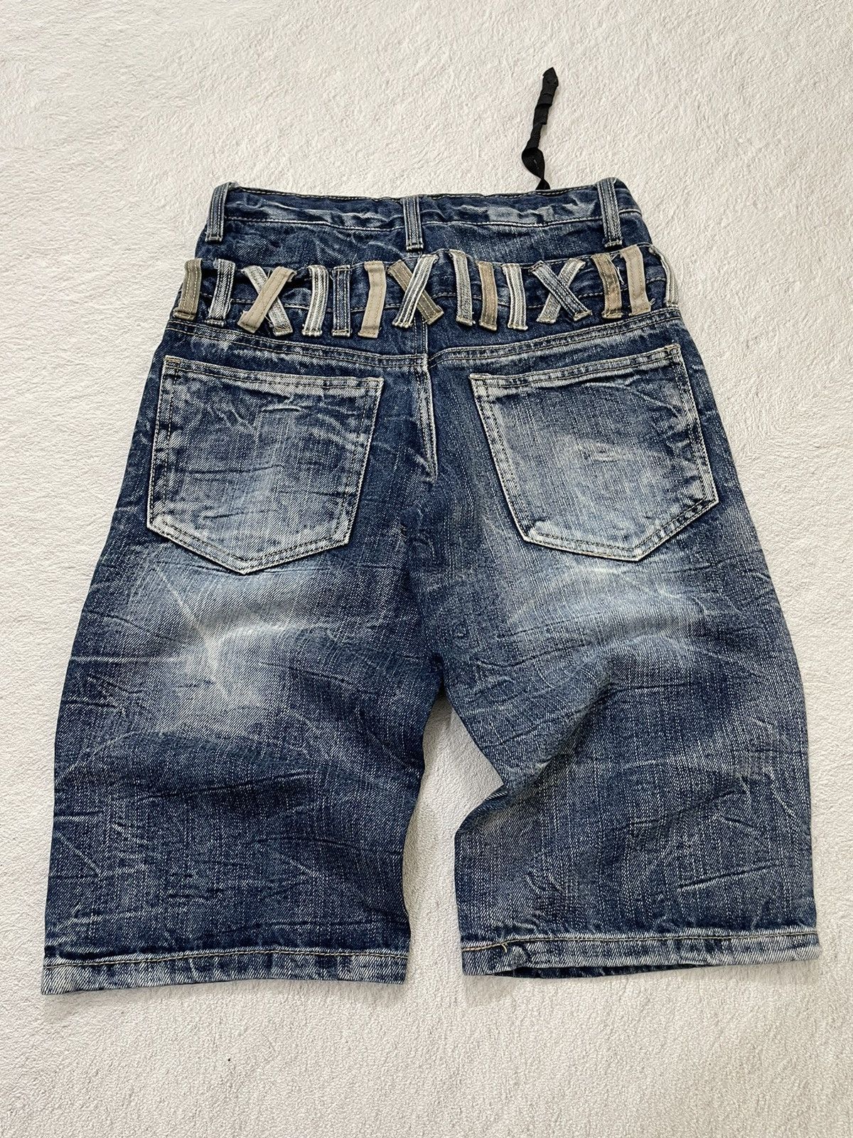 Balenciaga 2000s nylus japan doublewaist acid wash jorts y2k style Size US 26 / EU 42 - 6 Thumbnail