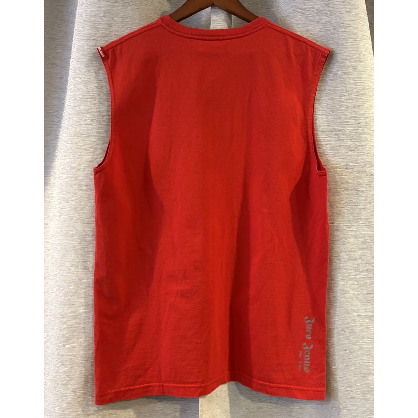 JNCO VINTAGE JNCO Shirt Tank Sleeveless 90s Size L Red Mens Grunge Skate Size US L / EU 52-54 / 3 - 5 Thumbnail