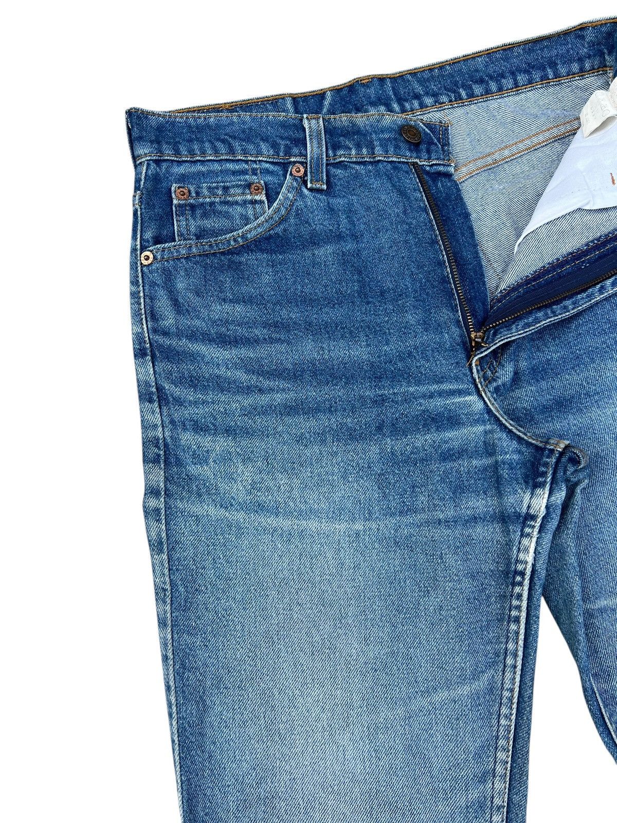 Levi's × Vintage Vintage 90s Levi’s 517 Faded Denim Bootcut Jeans Flare Size US 30 / EU 46 - 8 Thumbnail