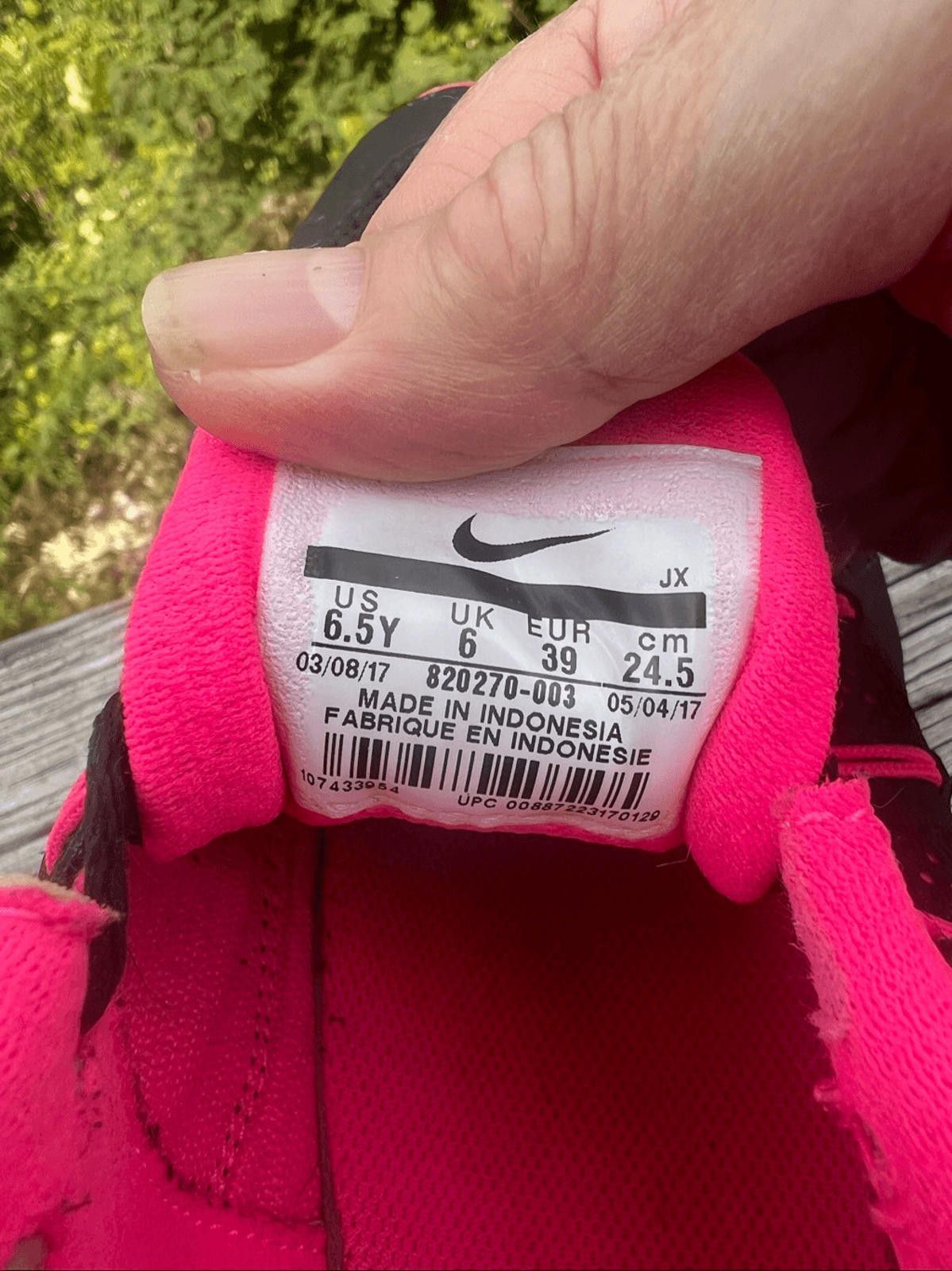 Nike Nike Air Max Dynasty (GS) Black Silver Pink Gray 6.5 Size US 6.5 / EU 39-40 - 8 Thumbnail