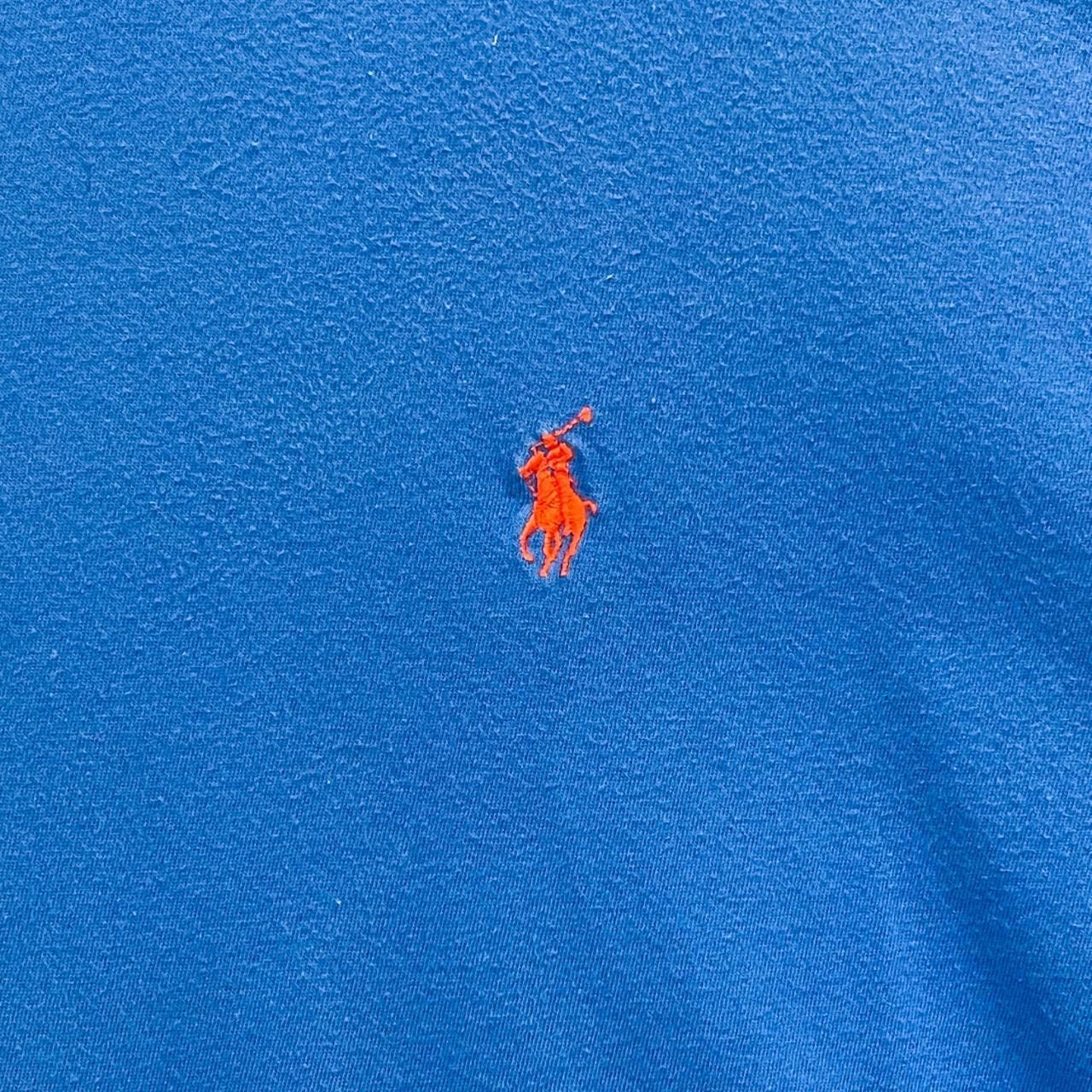 Polo Ralph Lauren Blue Polo Ralph Lauren Men's T-Shirt Size US M / EU 48-50 / 2 - 2 Thumbnail