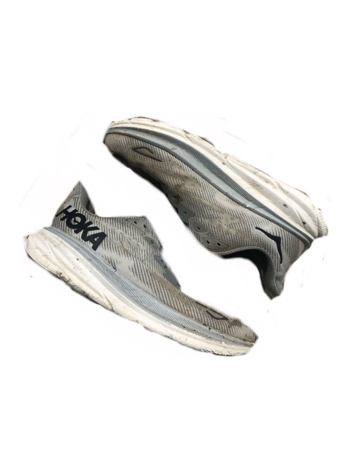 Hoka Hoka One One Clifton 9 Running Shoes Mens Size 12.5 Gray Size US 12.5 / EU 45-46 - 1 Thumbnail