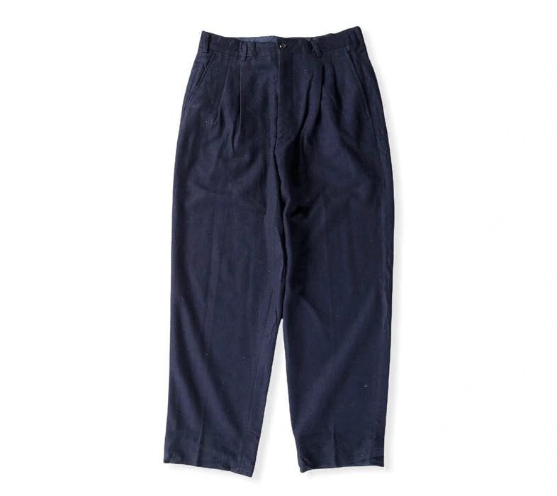 Japanese Brand INSIGNIAS Wool Gabardine Pant Inspired Issey Miyake Size US 32 / EU 48 - 1 Thumbnail