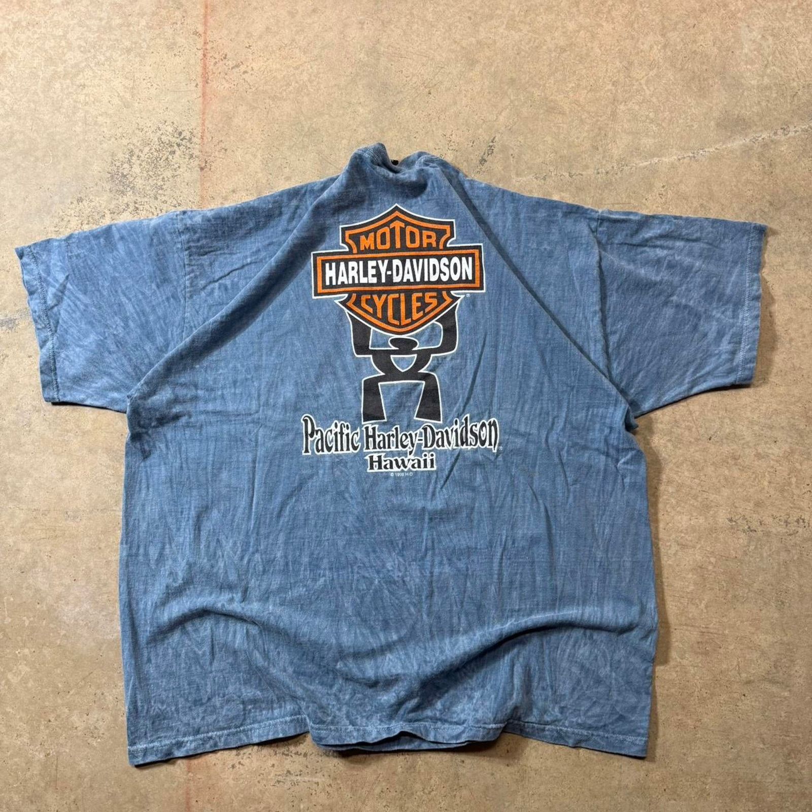 Harley Davidson Vintage harley davidson hawaii shirt Size US XL / EU 56 / 4 - 3 Thumbnail