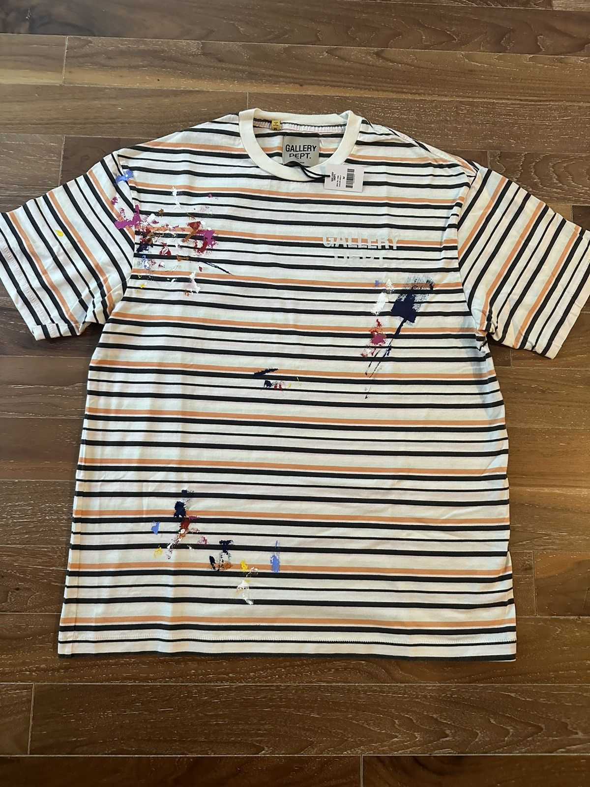 Gallery Dept. Gallery Dept Artsy Strip Tee Shirt M Size US M / EU 48-50 / 2 - 1 Thumbnail