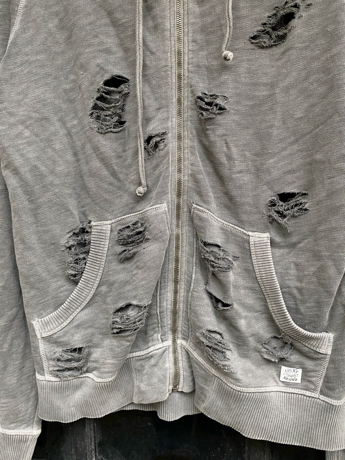 If Six Was Nine Lucky Brand Distressed Grunge Punk ERD Paly Hollywood style Size US M / EU 48-50 / 2 - 8 Thumbnail