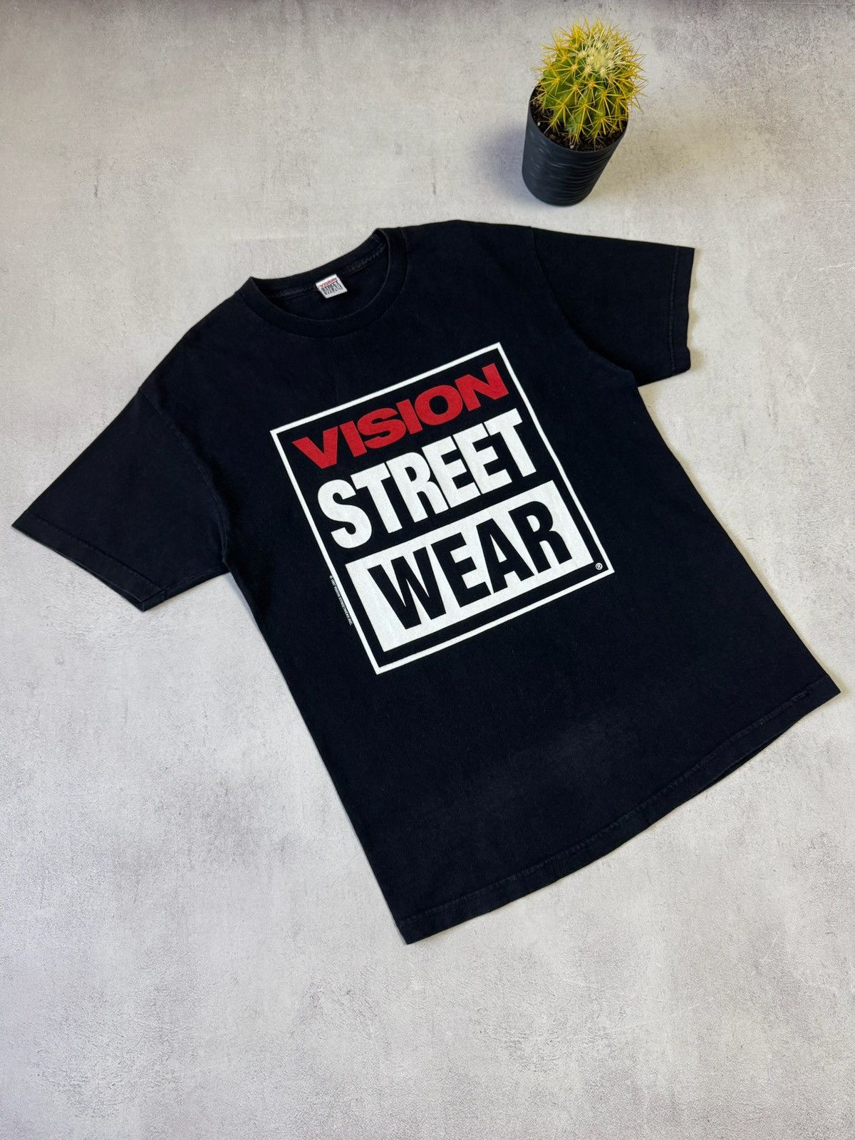 Vision Streetwear 1987 Vision Streetwear T Shirt Big Logo Very Rare Mens L Size US L / EU 52-54 / 3 - 2 Thumbnail