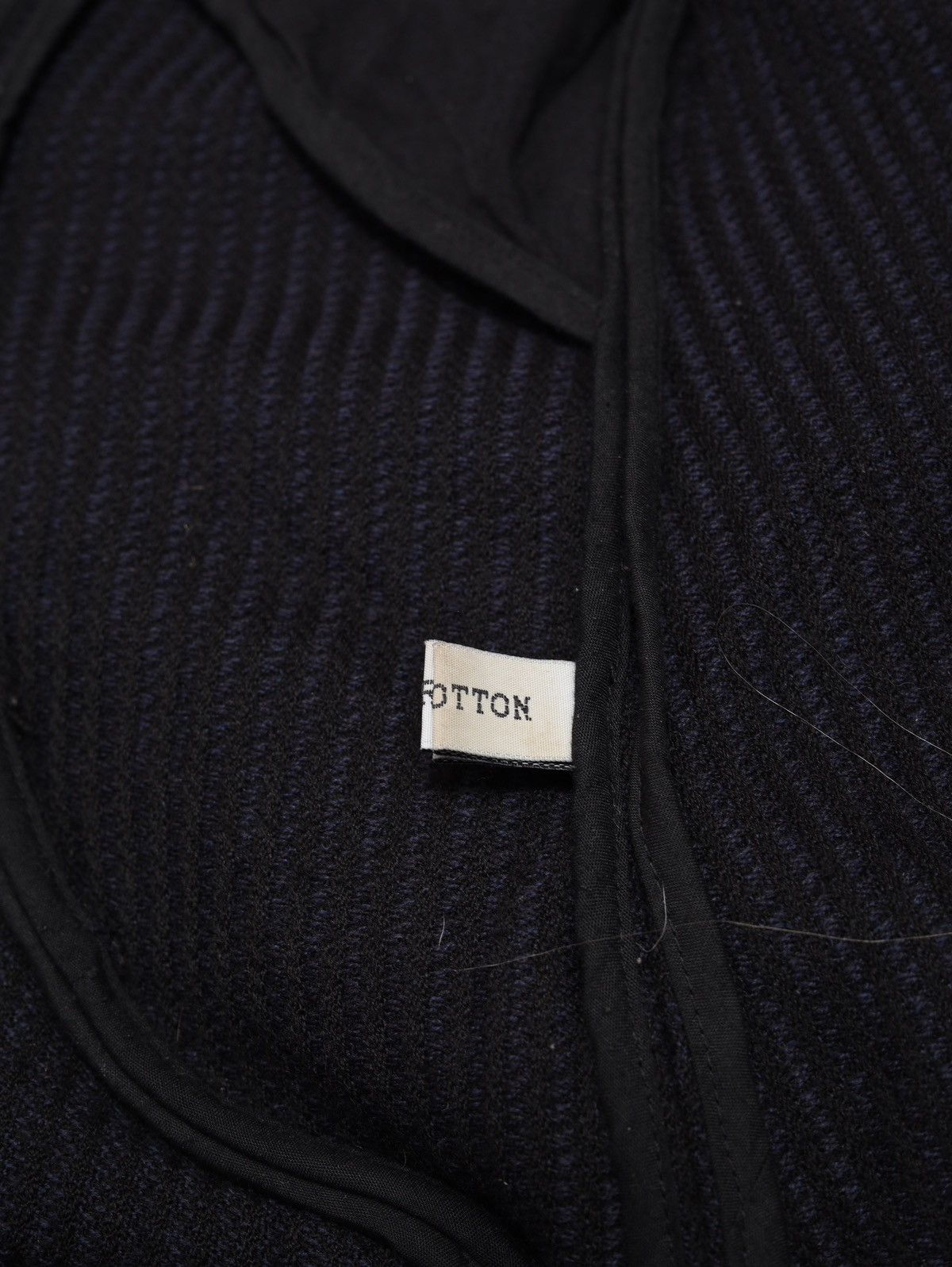Other Robert Cary Williams Navy Wool Striped Long Blazer Jacket Size XS / US 0-2 / IT 36-38 - 12 Thumbnail