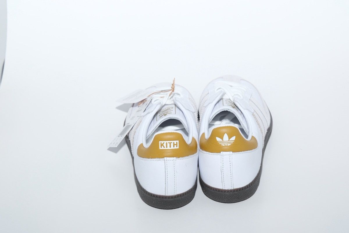 Adidas × Kith adidas x KITH Samba OG White Mango Size 8.5 Size US 8.5 / EU 41-42 - 4 Thumbnail