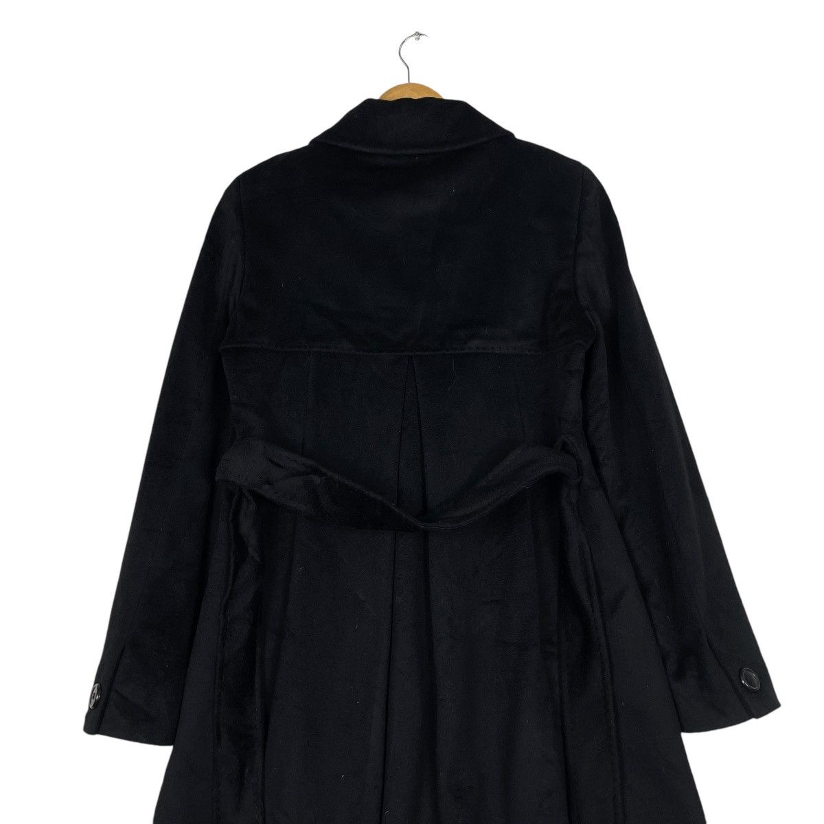 Designer × Max Mara 💥MAX MARA STUDIO BLACK PARKA JACKET Size S / US 4 / IT 40 - 9 Thumbnail