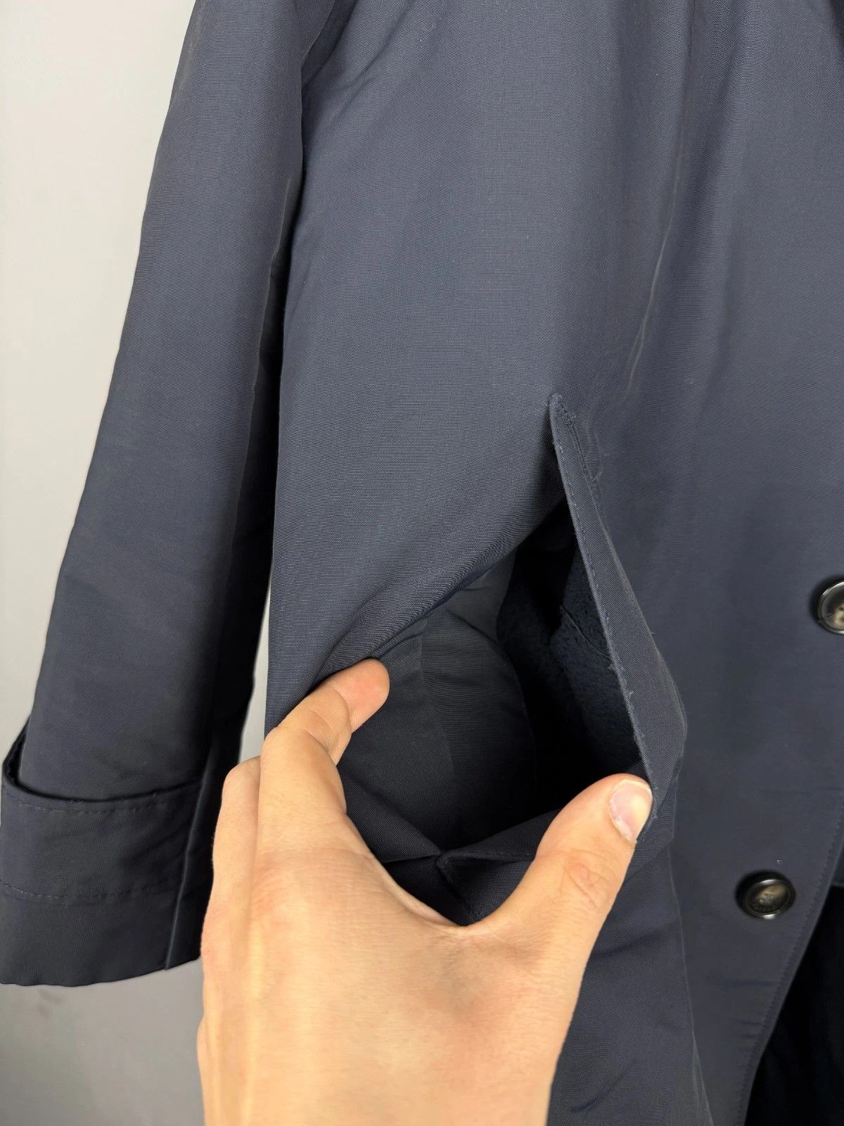 De Fursac De Fursac Navy Blue Coat Jacket Cloth Parka RRP 900$ Size US L / EU 52-54 / 3 - 13 Thumbnail