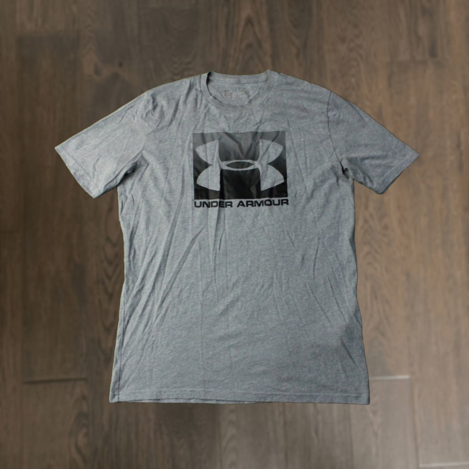 Under Armour UNDER ARMOUR HEATGEAR Shirt Mens M Gray Jersey Short Sleeve Casual T-Shirt 2021 Size US M / EU 48-50 / 2 - 1 Thumbnail