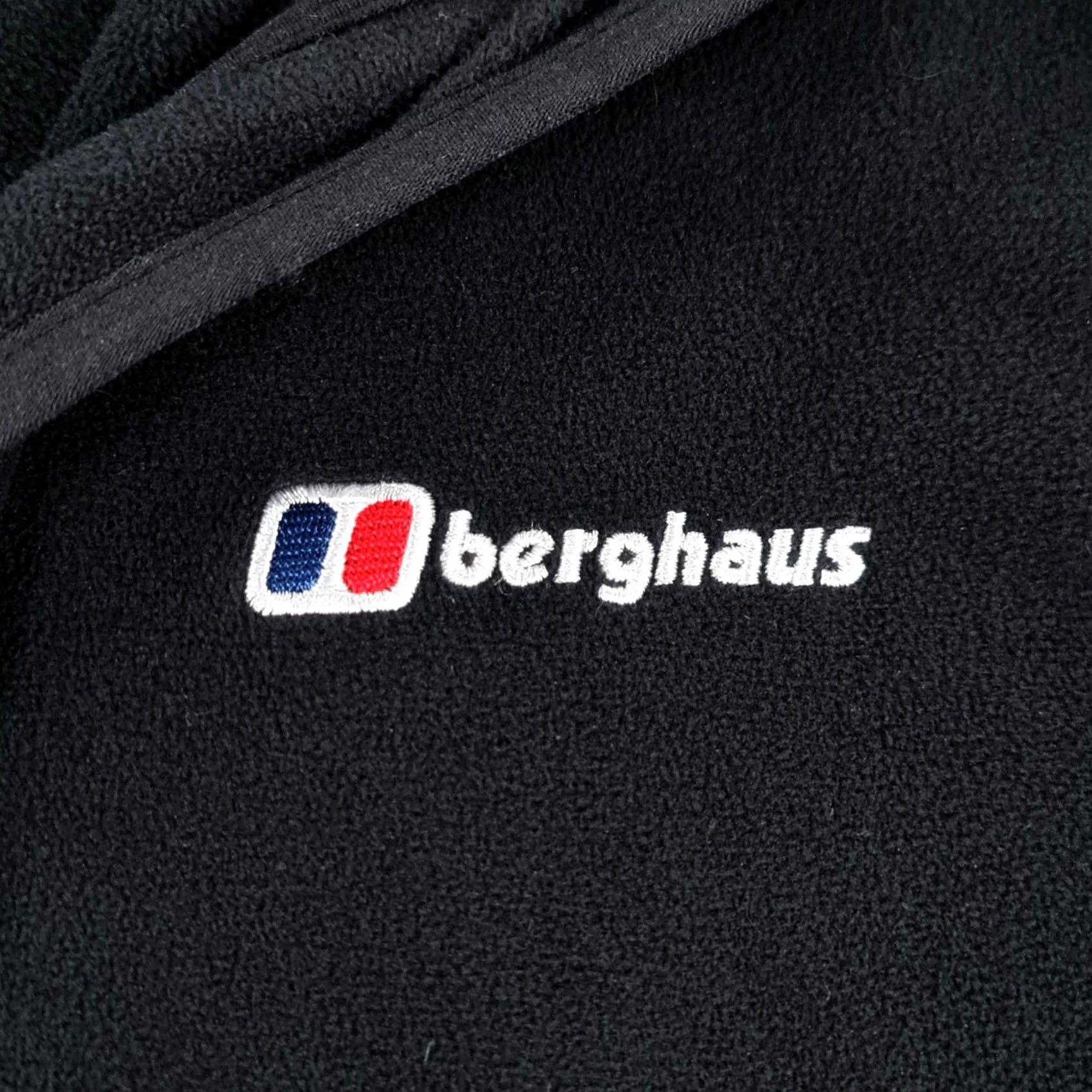 Berghaus Berghaus Womens Fleece Jacket Black 12 UK Full Zip Sweatshirt Jacket Women Carded Logo Pockets Lightweight Short 100% Polyester Sports Casual Regular Size XL / US 12-14 / IT 48-50 - 4 Thumbnail