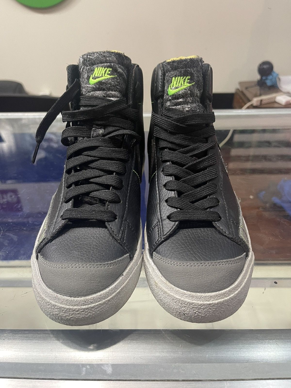 Nike Nike Blazer Mid ‘77 Vintage Black Light Bone Size US 8 / EU 41 - 3 Thumbnail