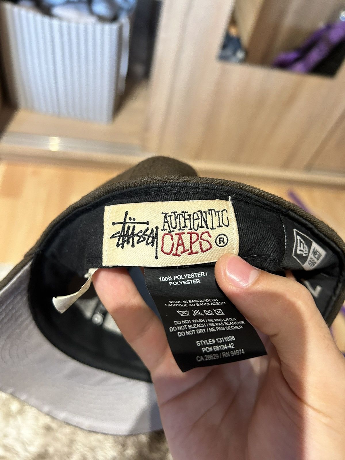 New Era × Stussy Stussy x New Era 59FIFTY snapback Size ONE SIZE - 4 Thumbnail
