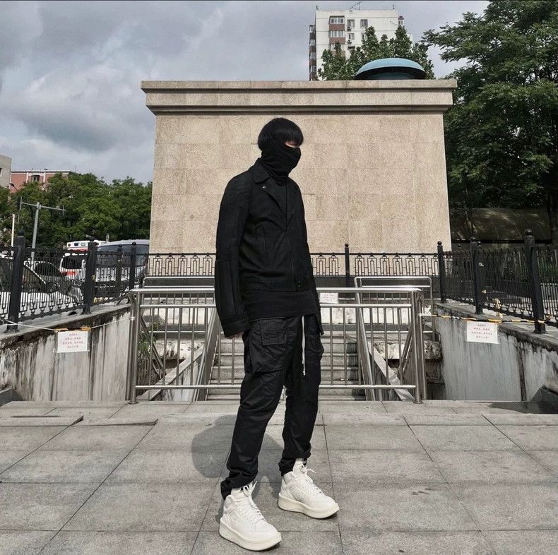 Rick Owens Rick owens 21 s Sheepskin Burnt Panel Biker Jacket Size US XS / EU 42 / 0 - 7 Thumbnail