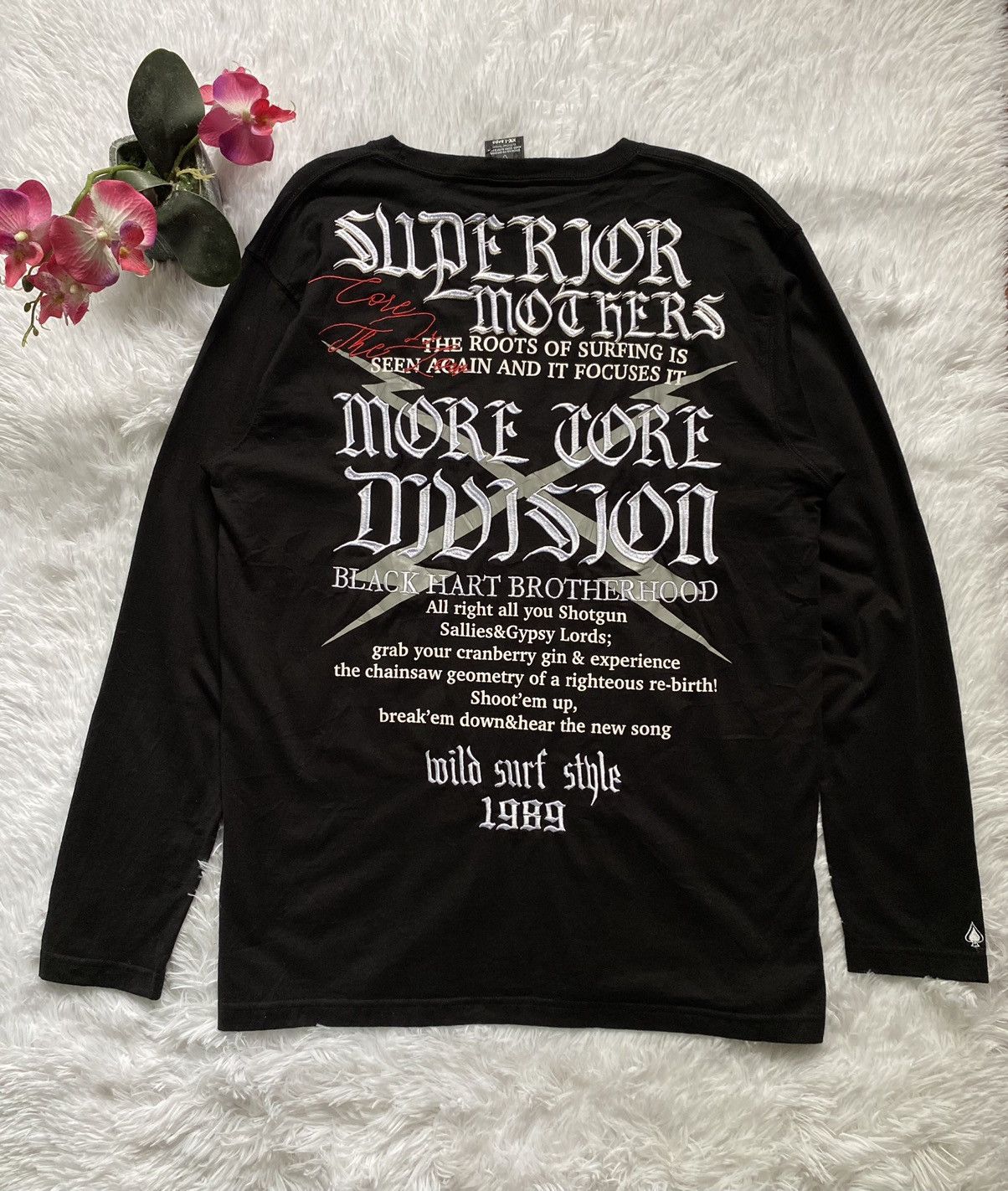 Japanese Brand More Core Division Long Sleeve Shirt Size US XL / EU 56 / 4 - 1 Thumbnail