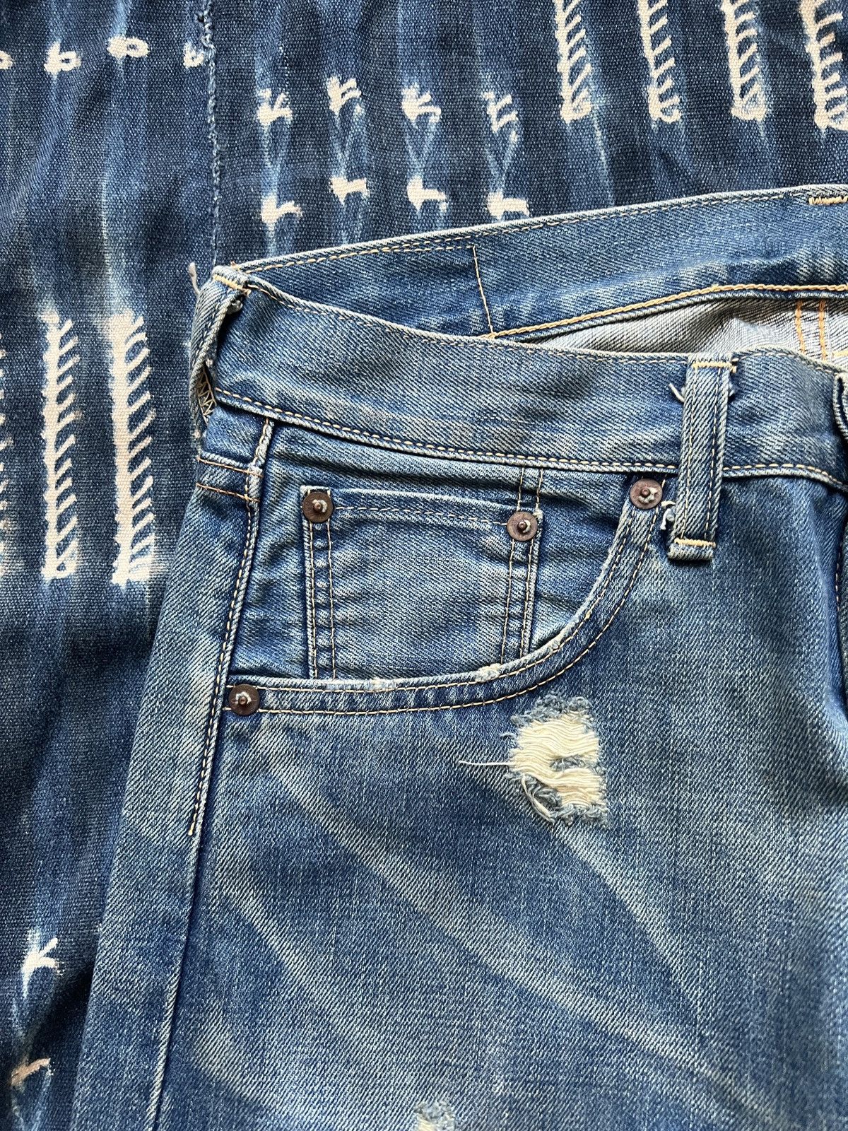 Levi's Vintage Clothing Levis Vintage Clothing LVC 55501 Selvedge Carpenter Jeans Size US 31 - 7 Thumbnail