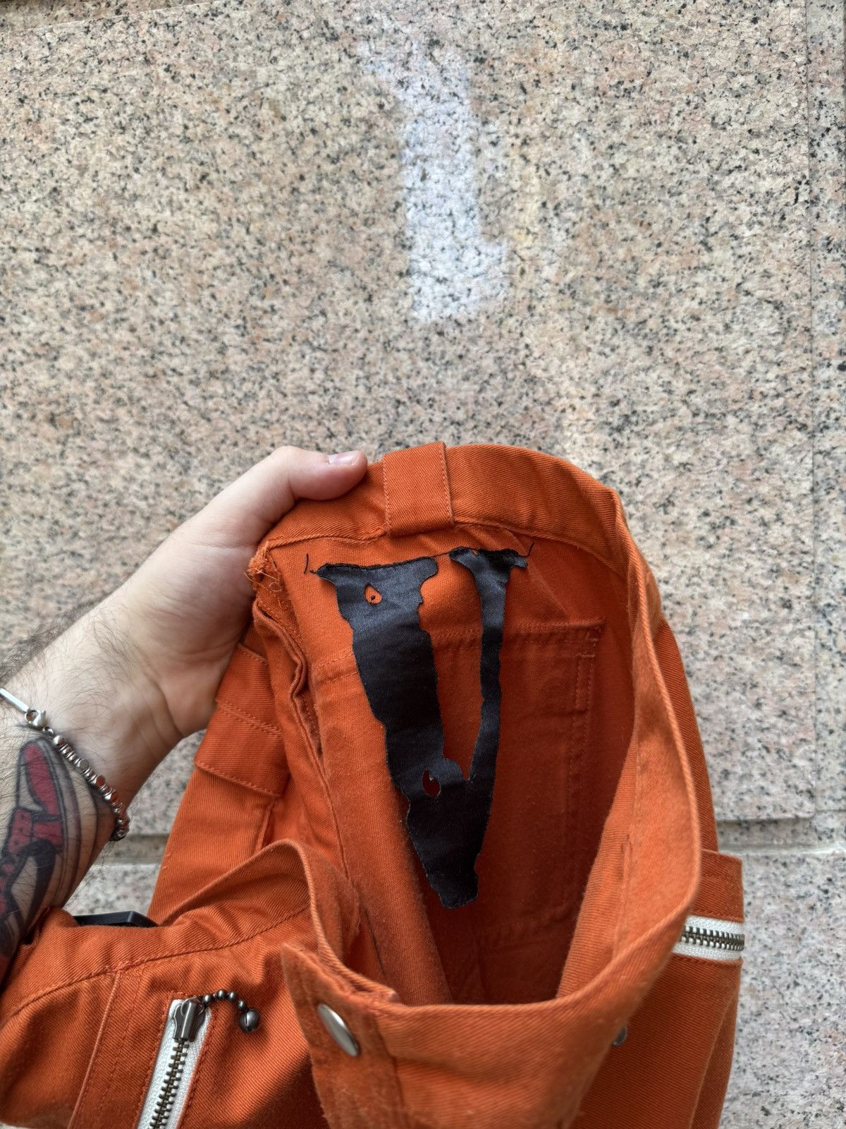 Vlone Vlone bondage pants orange M Size US 31 - 13 Thumbnail