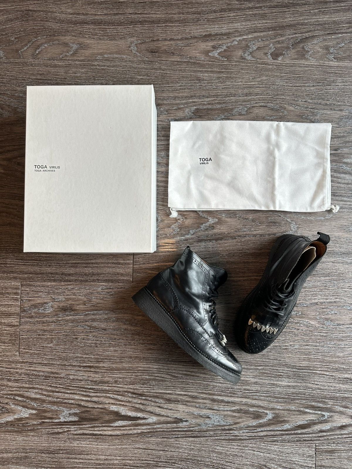 TOGA VIRILIS Crepe Sole Boot Size US 8 / EU 41 - 1 Thumbnail