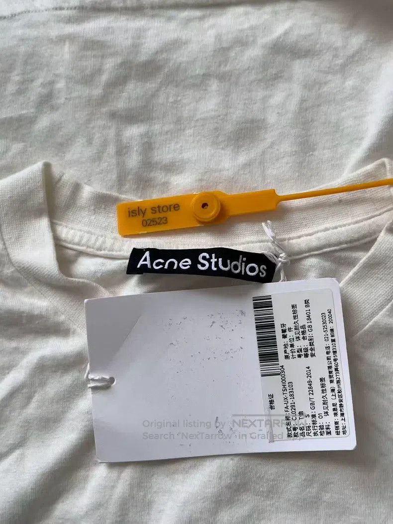Acne Studios Acne Studios Face expression bear print round neck short s Size US S / EU 44-46 / 1 - 5 Thumbnail