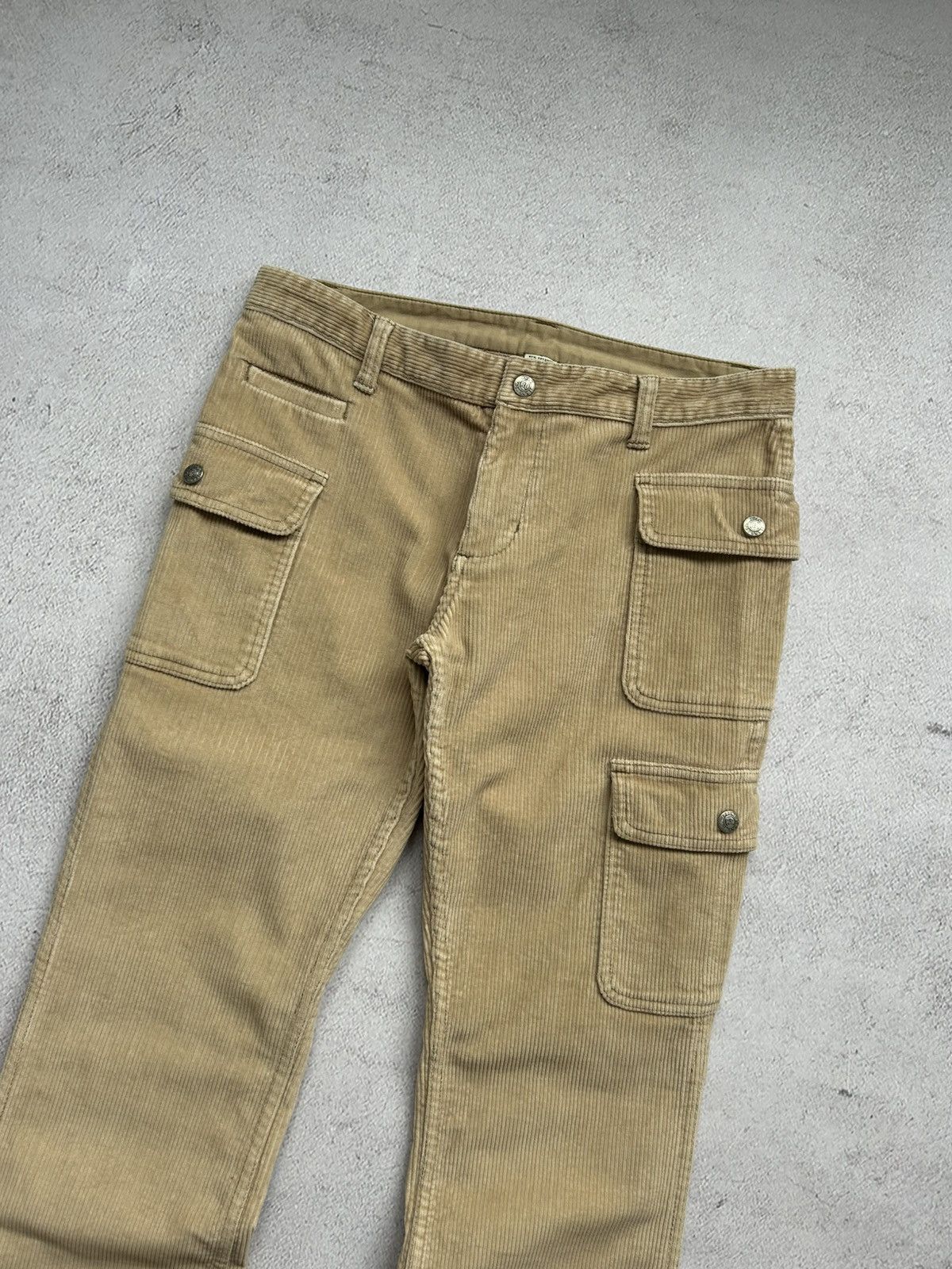 Polo Ralph Lauren × Vintage Polo Ralph Lauren Jeans women's velvet cargo pants size 6 Size 28" / US 6 / IT 42 - 3 Thumbnail