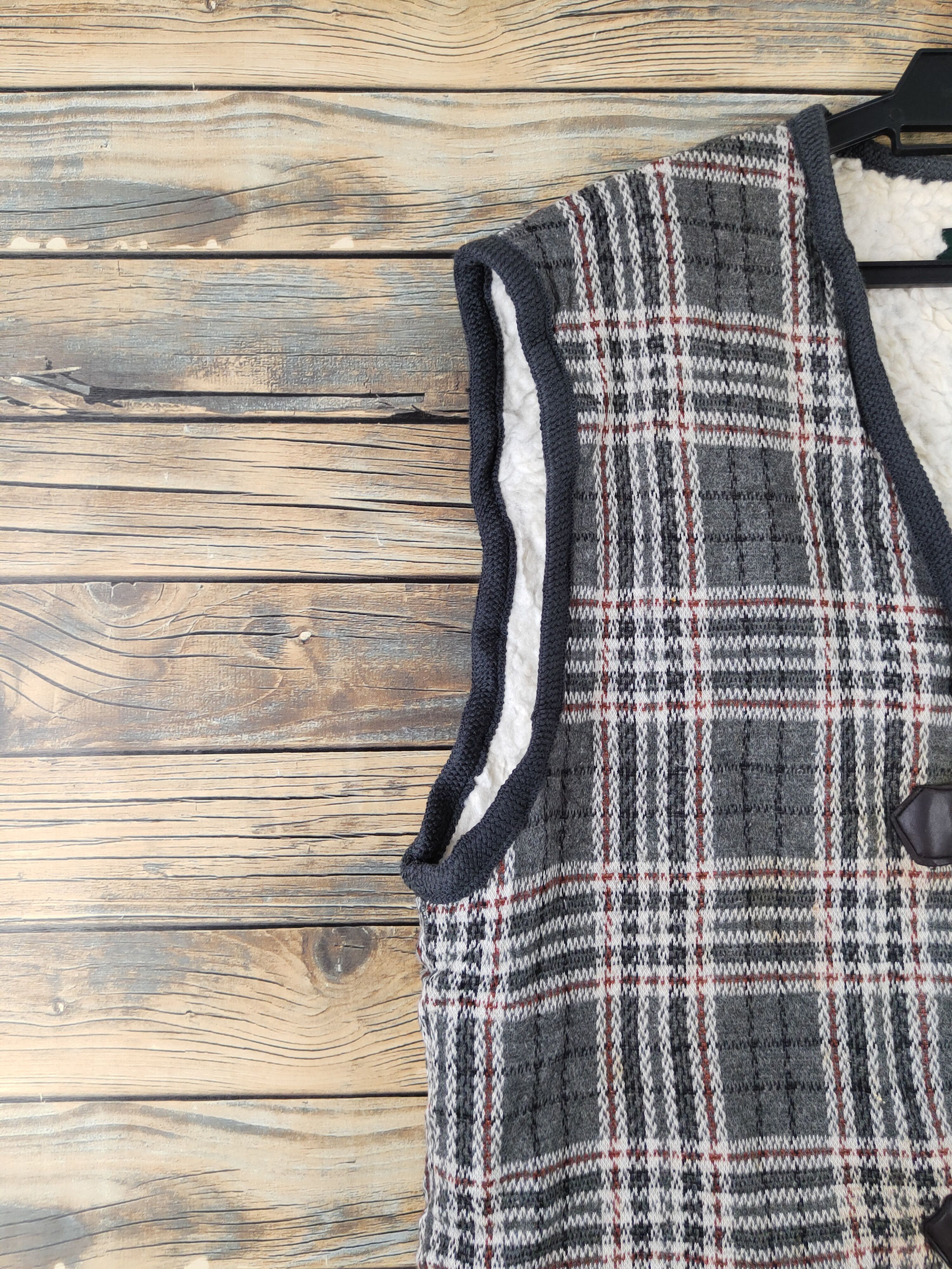 Japanese Brand × Vintage Vintage Furr Old Memories Dark Gray Vests Size US L / EU 52-54 / 3 - 4 Thumbnail