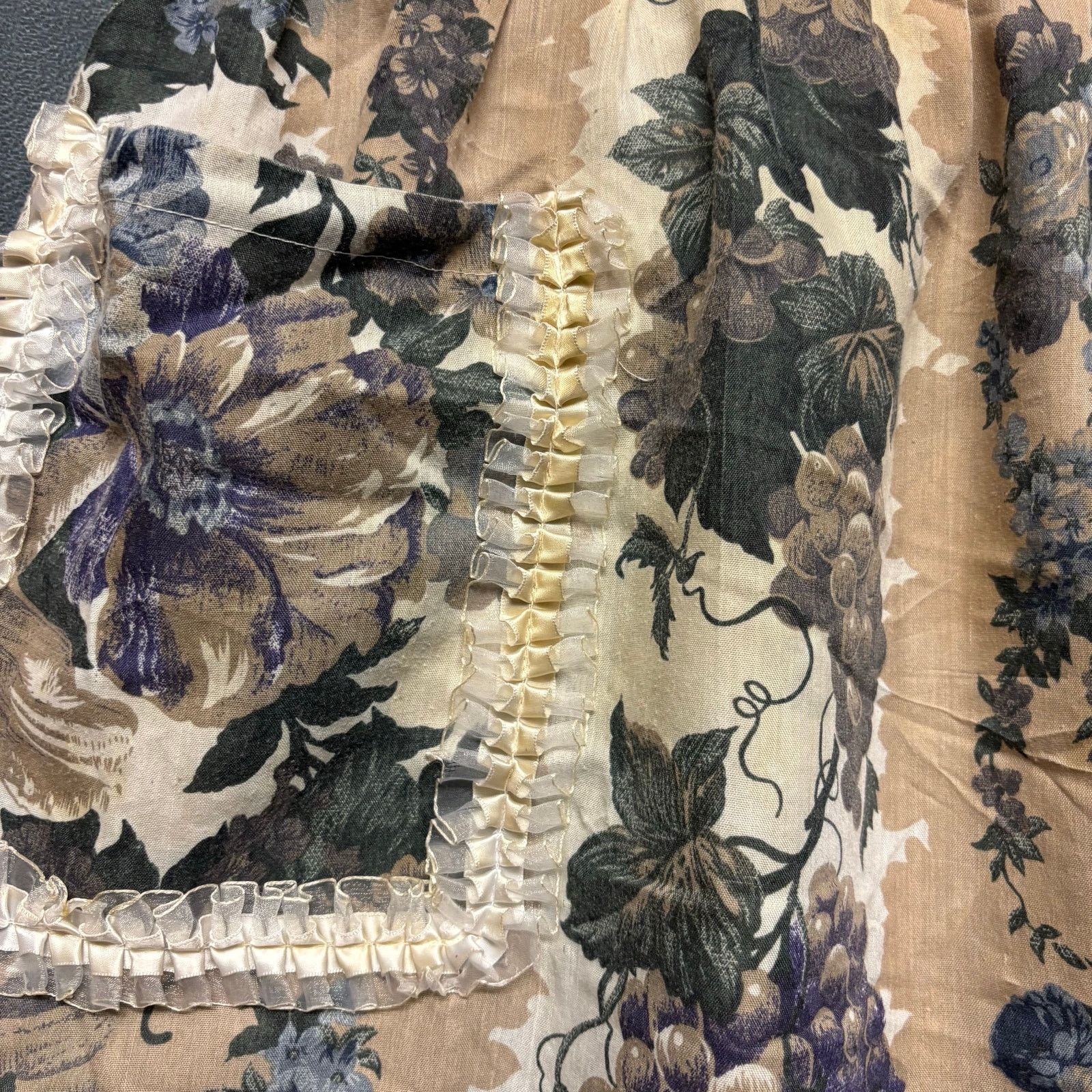 Handmade Handmade Vintage Waist Apron Wrap Cottage Granny Eyelet Lace Size ONE SIZE - 8 Thumbnail