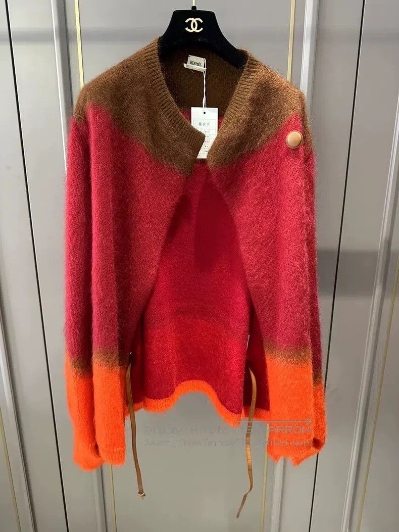 Other Hermes Alpaca Wool Cardigan Jacket Size XS / US 0-2 / IT 36-38 - 1 Thumbnail