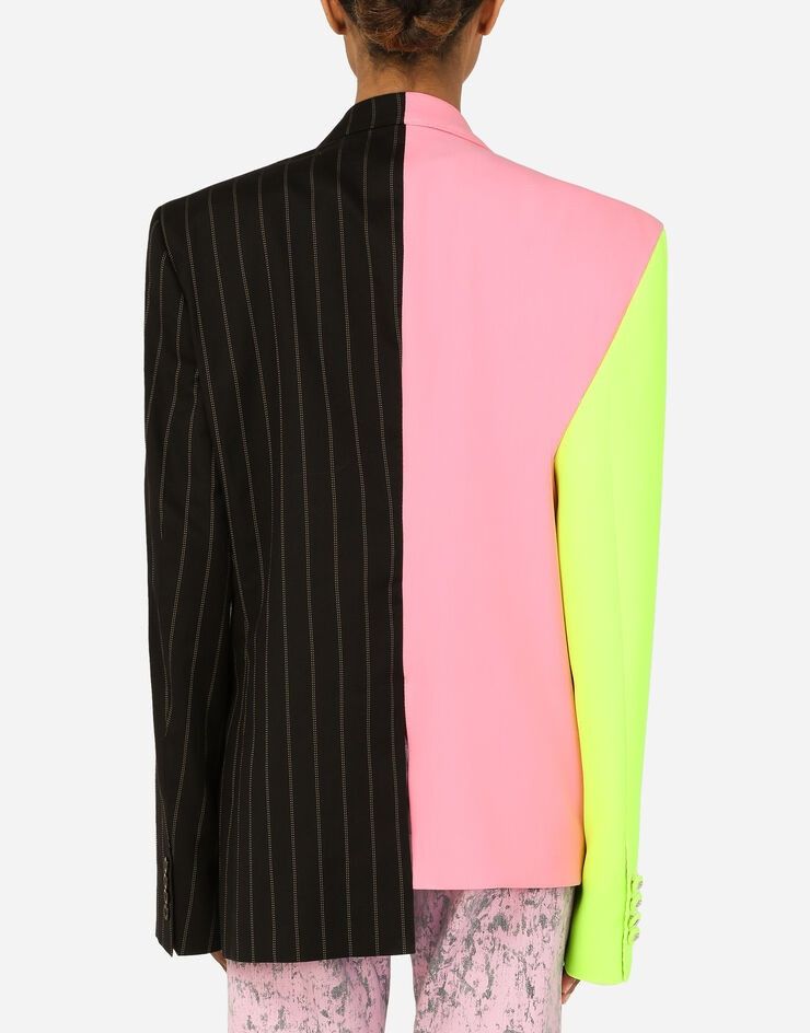 Dolce & Gabbana o1y0825 Blazer in Multicolor Size S / US 4 / IT 40 - 3 Thumbnail