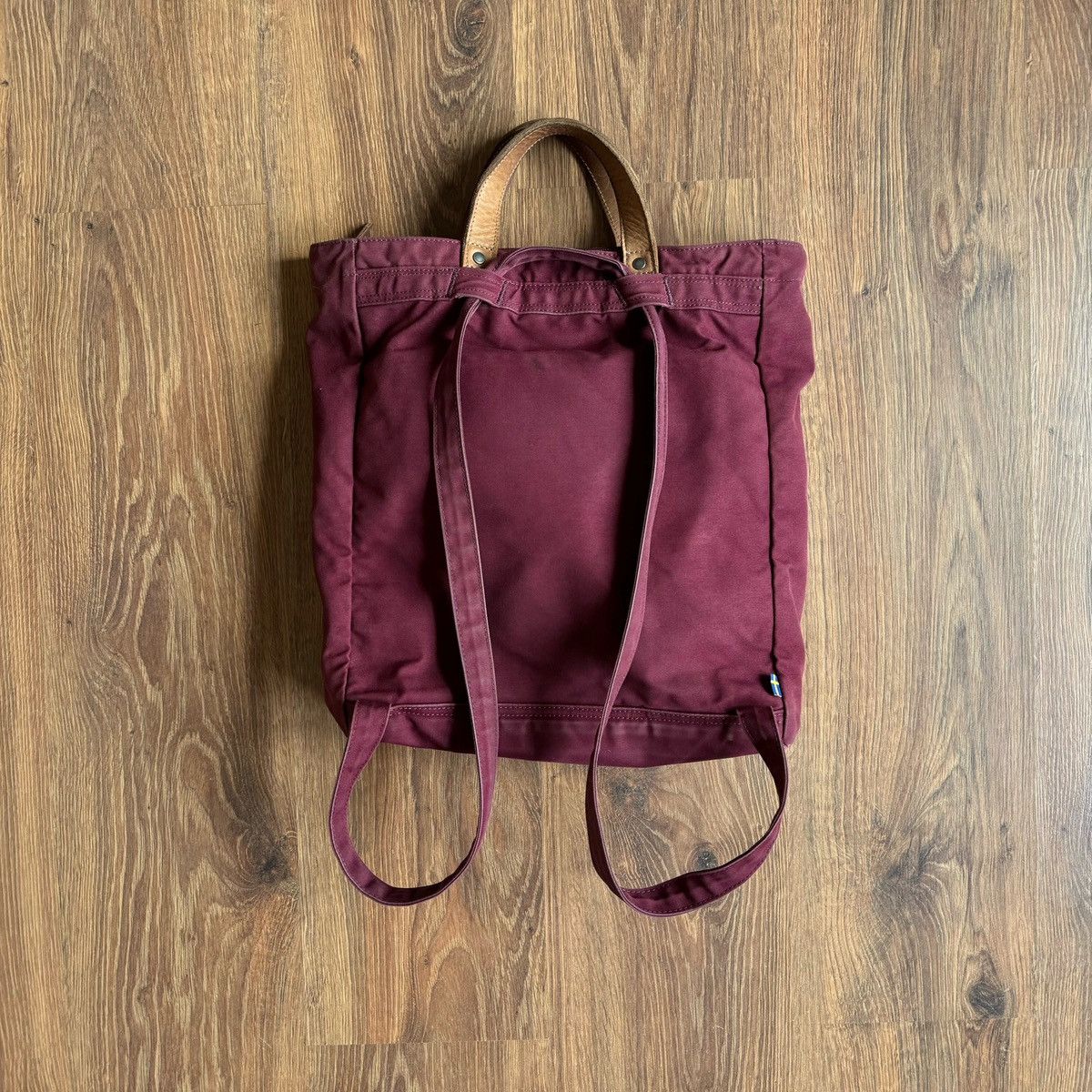 Fjallraven Fjallraven G-1000 Maroon Red Bag Totepack Shoulder Backpack Size ONE SIZE - 4 Thumbnail