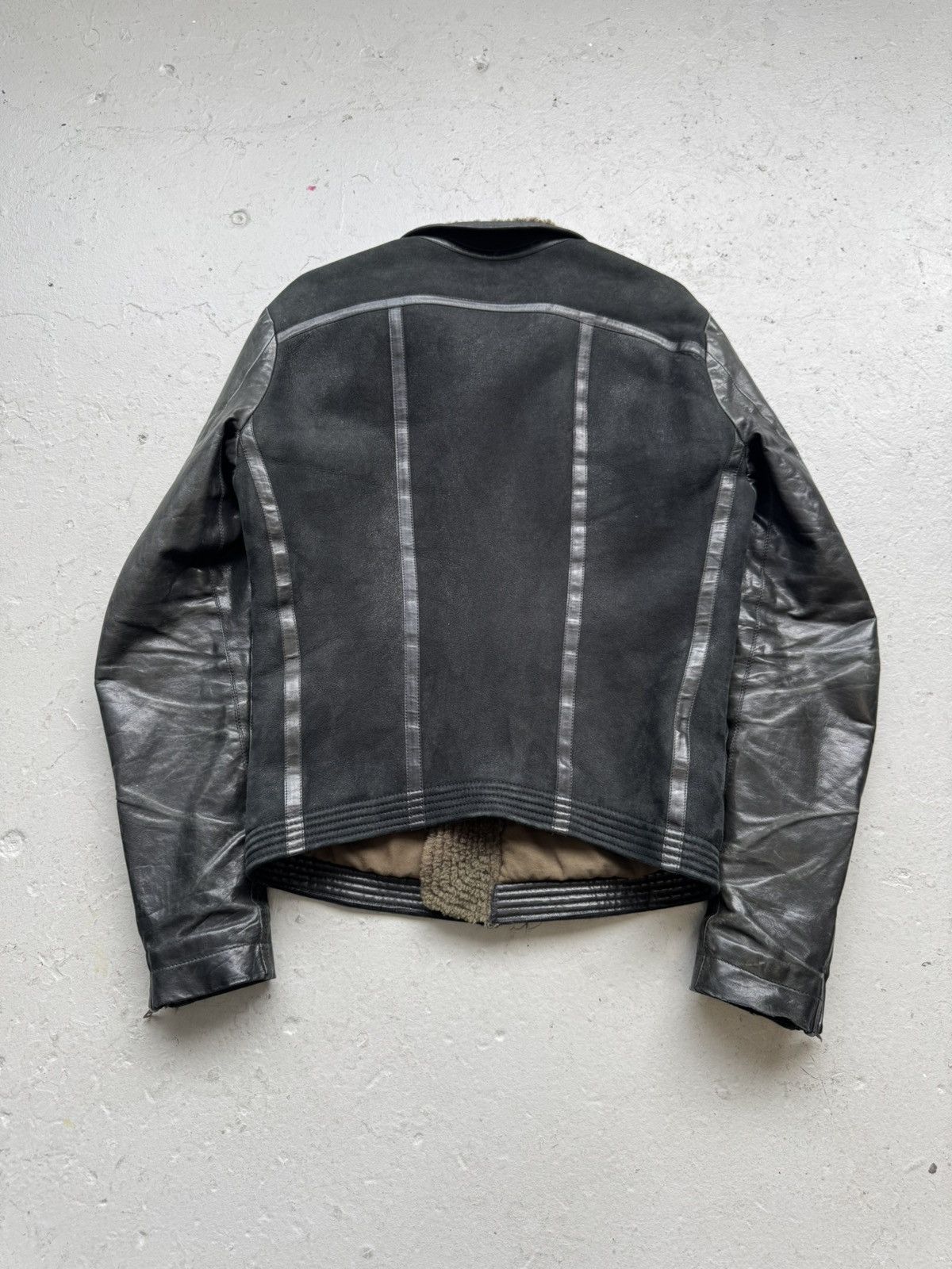 Rick Owens Rick Owens Calf and Lamb Sherling Jacket Size US S / EU 44-46 / 1 - 4 Thumbnail