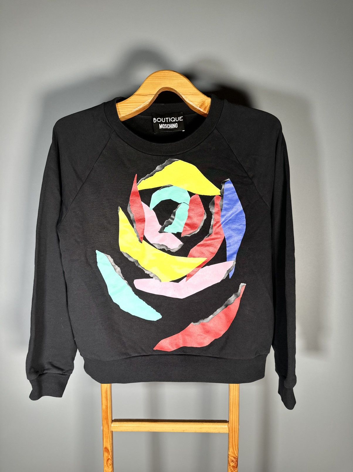 Moschino Moschino boutique women sweatshirts multicolor flower Size S / US 4 / IT 40 - 4 Thumbnail