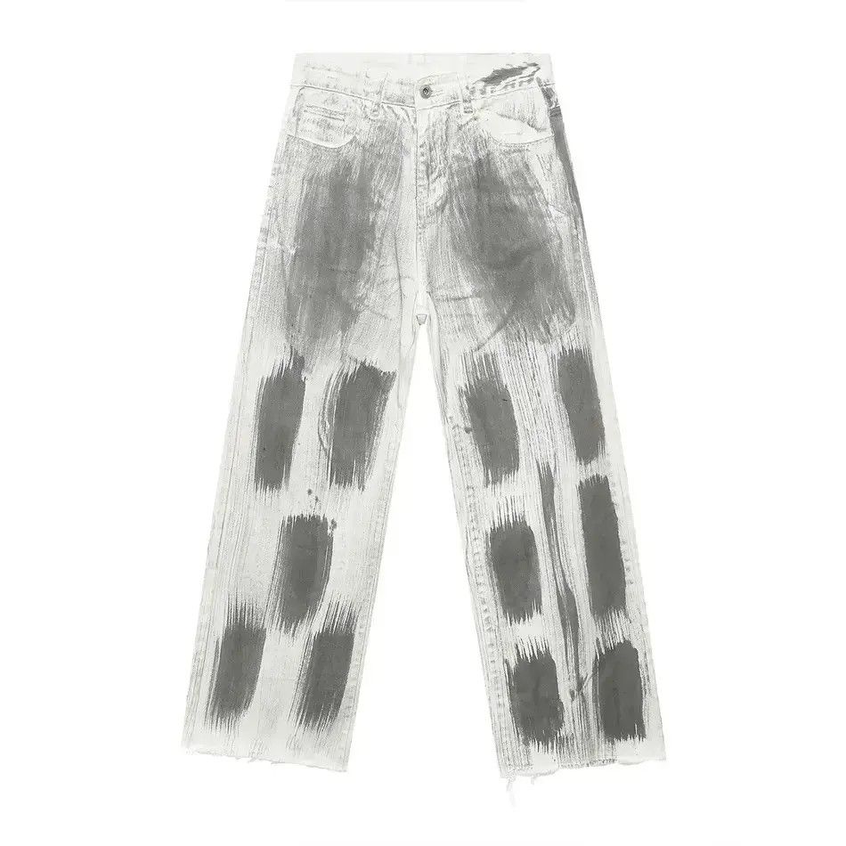Japanese Brand Retro loose tie dye high street jeans Size US 32 / EU 48 - 5 Thumbnail
