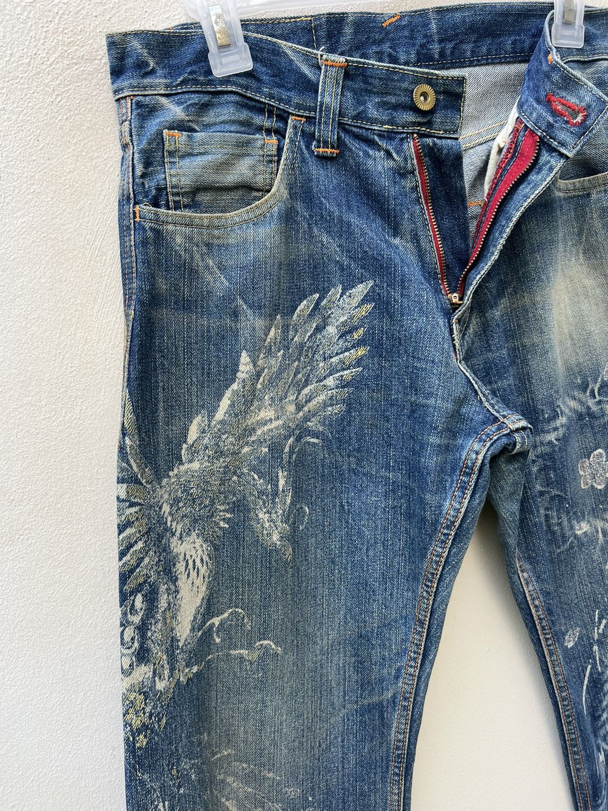 Eternal Vintage Eternal Japan Dirty Mud Denim Painter Jeans Size US 30 / EU 46 - 7 Thumbnail