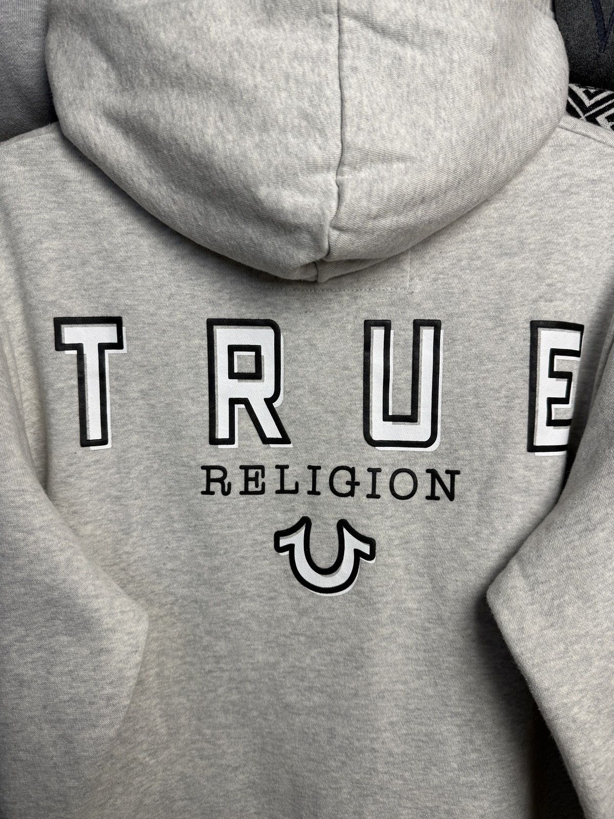 True Religion Y2k True Religion Zip Hoodie Gray Big Logo Size US S / EU 44-46 / 1 - 11 Thumbnail
