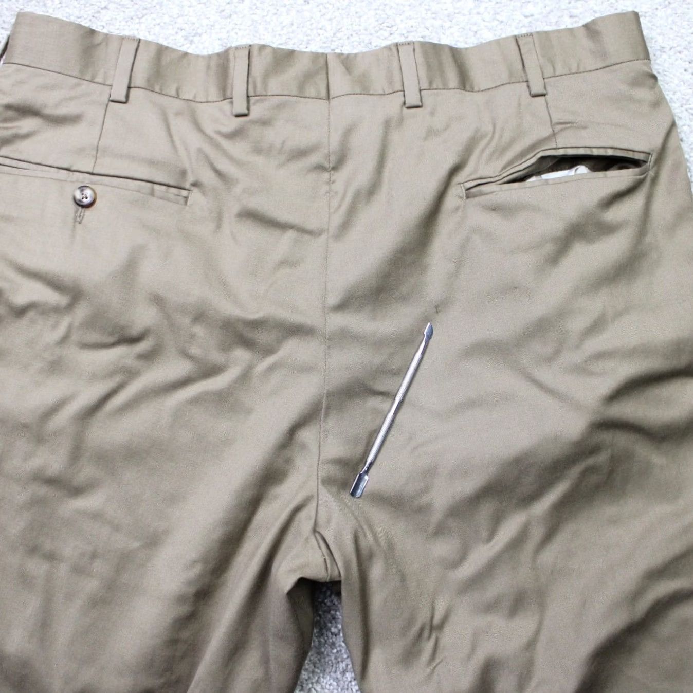 Jos. A. Bank Jos. A. Bank Pants Mens 38 Beige Signature Collection 100% Wool Flat Front Dress Pants Slim? Regular Rise Mid? Not adding. Size US 38 / EU 54 - 7 Thumbnail