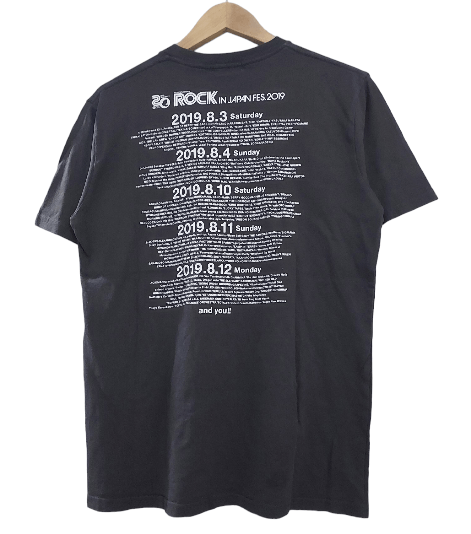 Anime POKEMON MEWTWO X ROCK IN JAPAN FEST 2019 ANIME T SHIRT Size US M / EU 48-50 / 2 - 2 Thumbnail