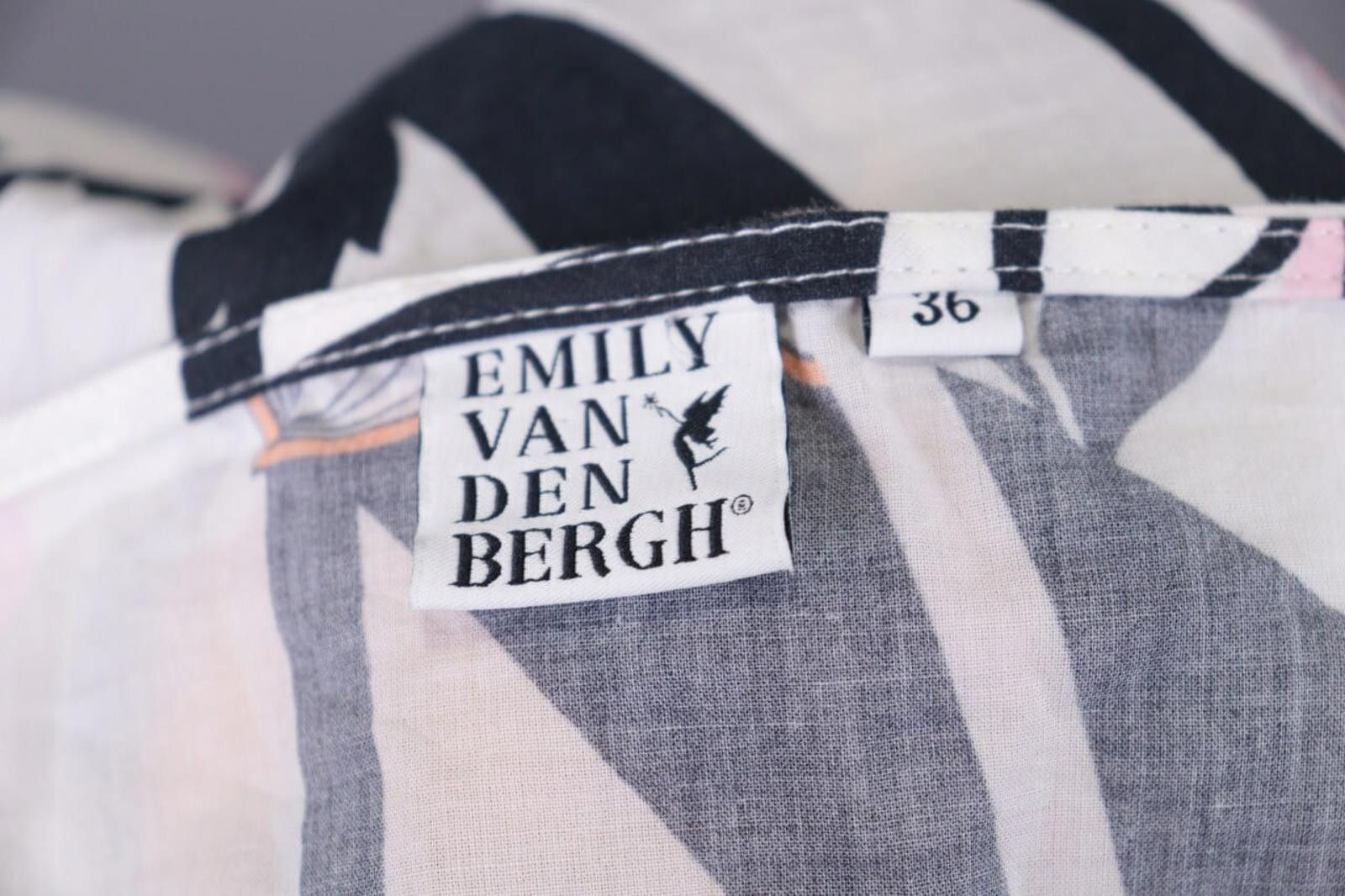 Designer Emily Van Den Bergh White Floral Blouse Shirt Size 36 Size M / US 6-8 / IT 42-44 - 12 Thumbnail