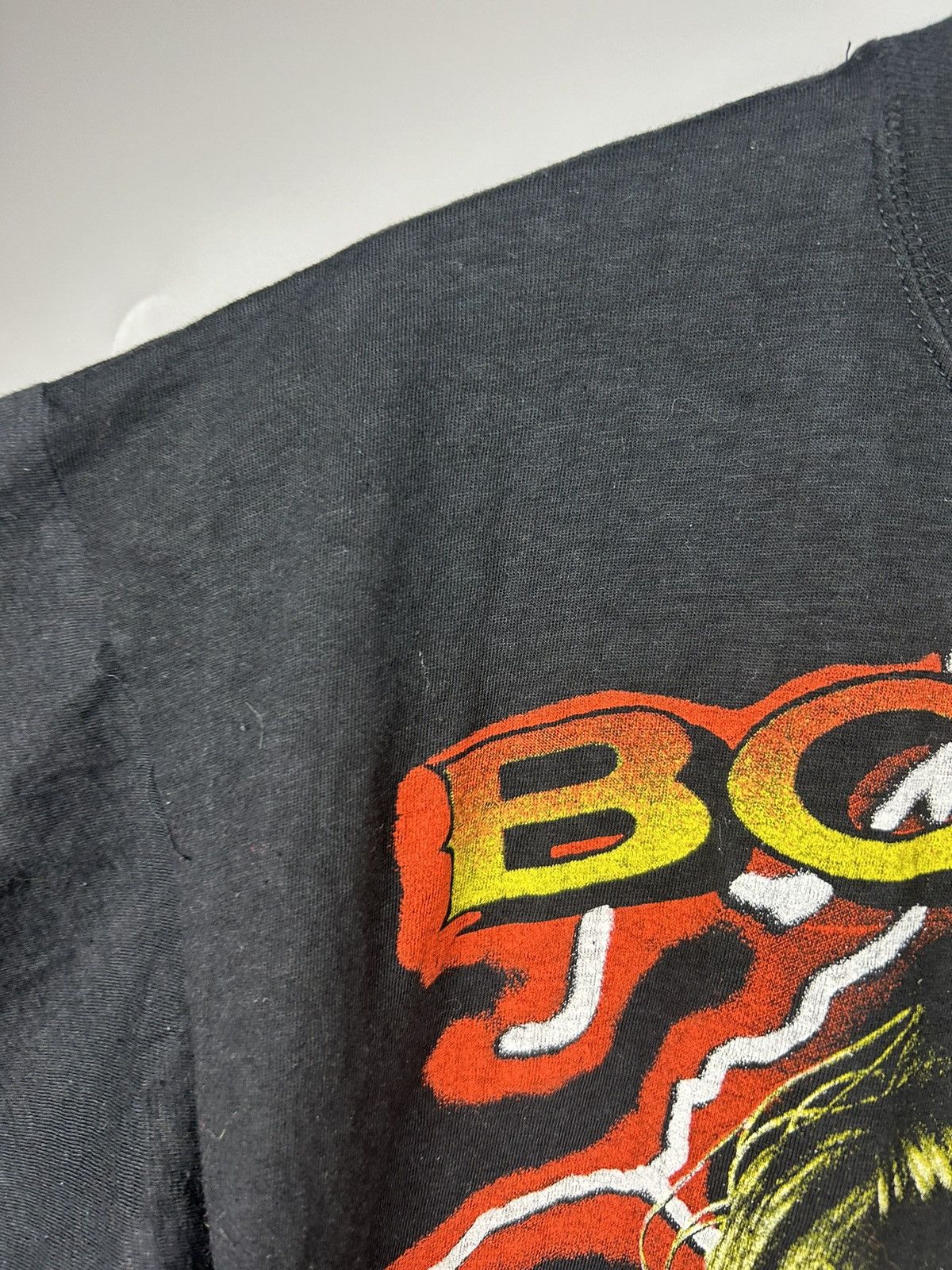 Band Tees × Bon Jovi × Vintage Vintage 90s Bon Jovi All Over Print T shirt Size US L / EU 52-54 / 3 - 6 Thumbnail