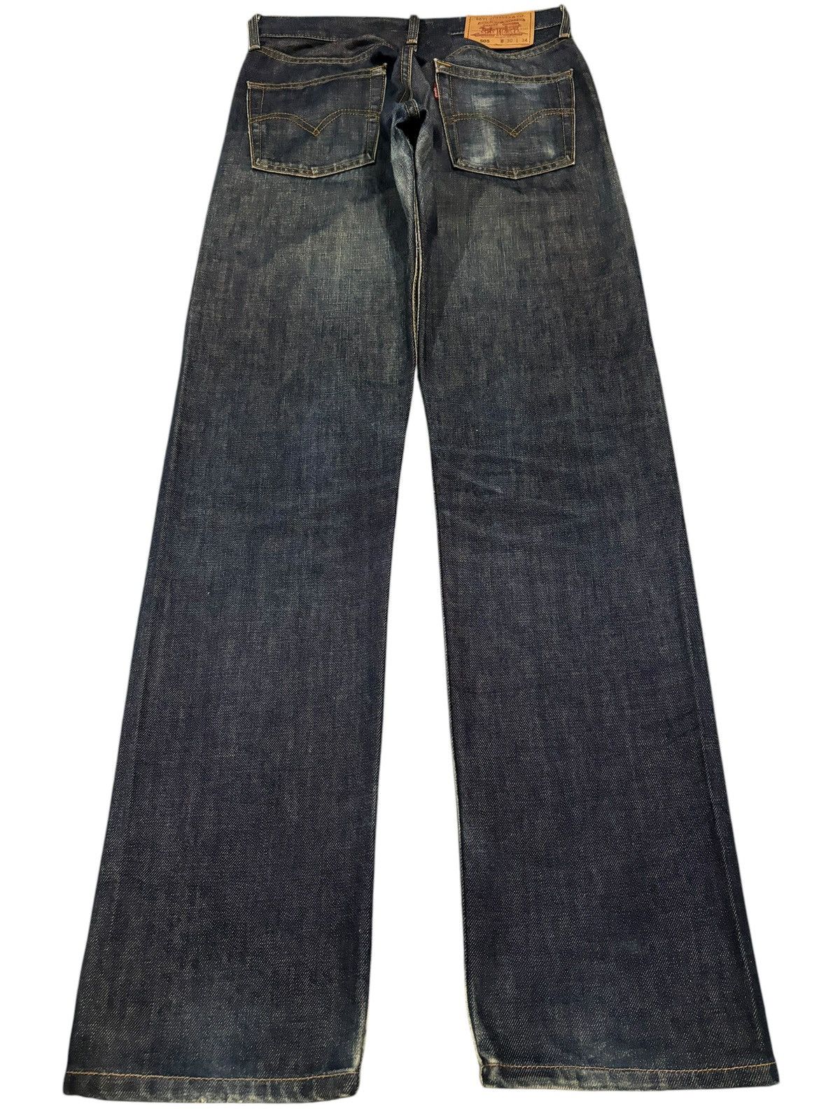 Levi's × Vintage Y2k Vintage Levi’s Lot 505 Faded Straight Cut Denim Jeans Size US 30 / EU 46 - 2 Thumbnail