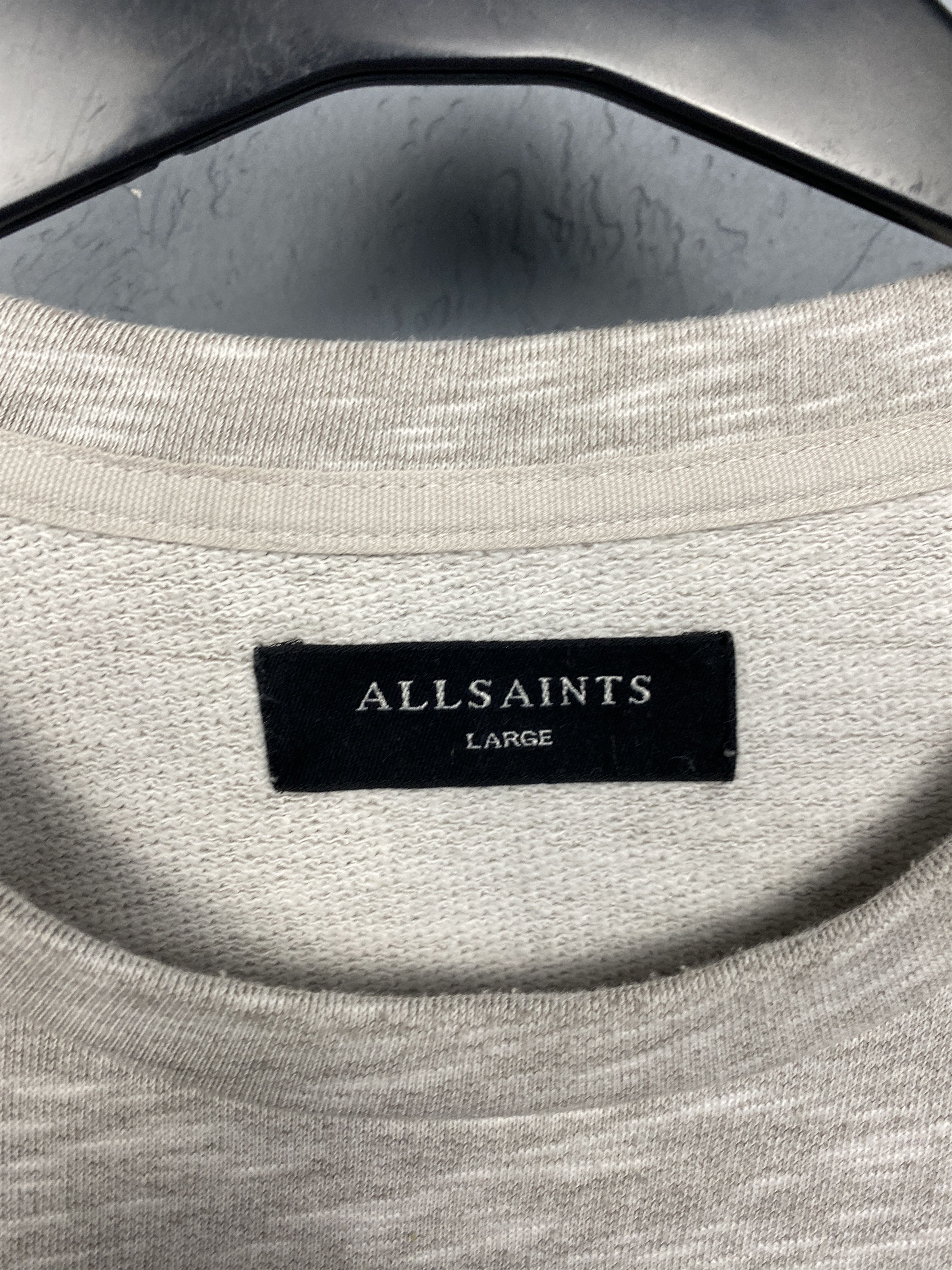 Allsaints Allsaints Vintage Mens Gahan Crew Neck Sweatshirt Size US L / EU 52-54 / 3 - 4 Thumbnail