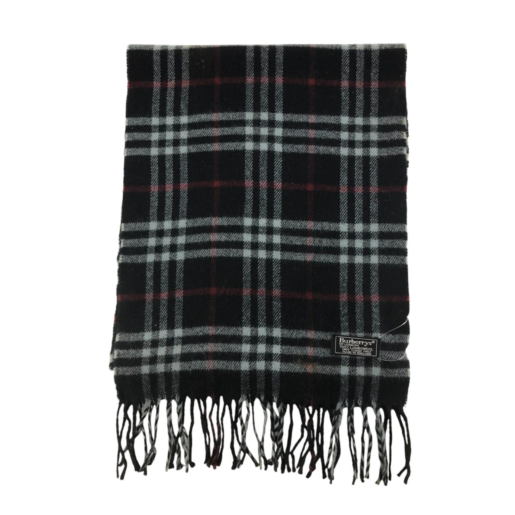 Burberry × Vintage Burberry Scarf / Muffler / Neckwear - WW2773 Size ONE SIZE - 2 Thumbnail
