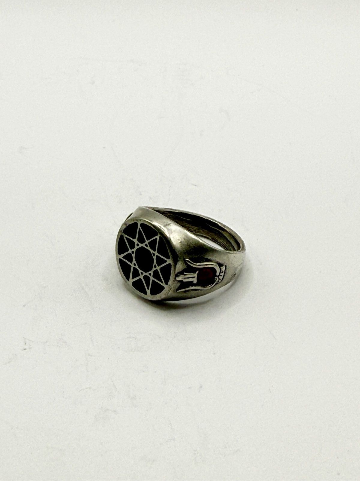 Seditionaries Alchemy 2002 hex biker/goth chrome erd Size ONE SIZE - 2 Thumbnail