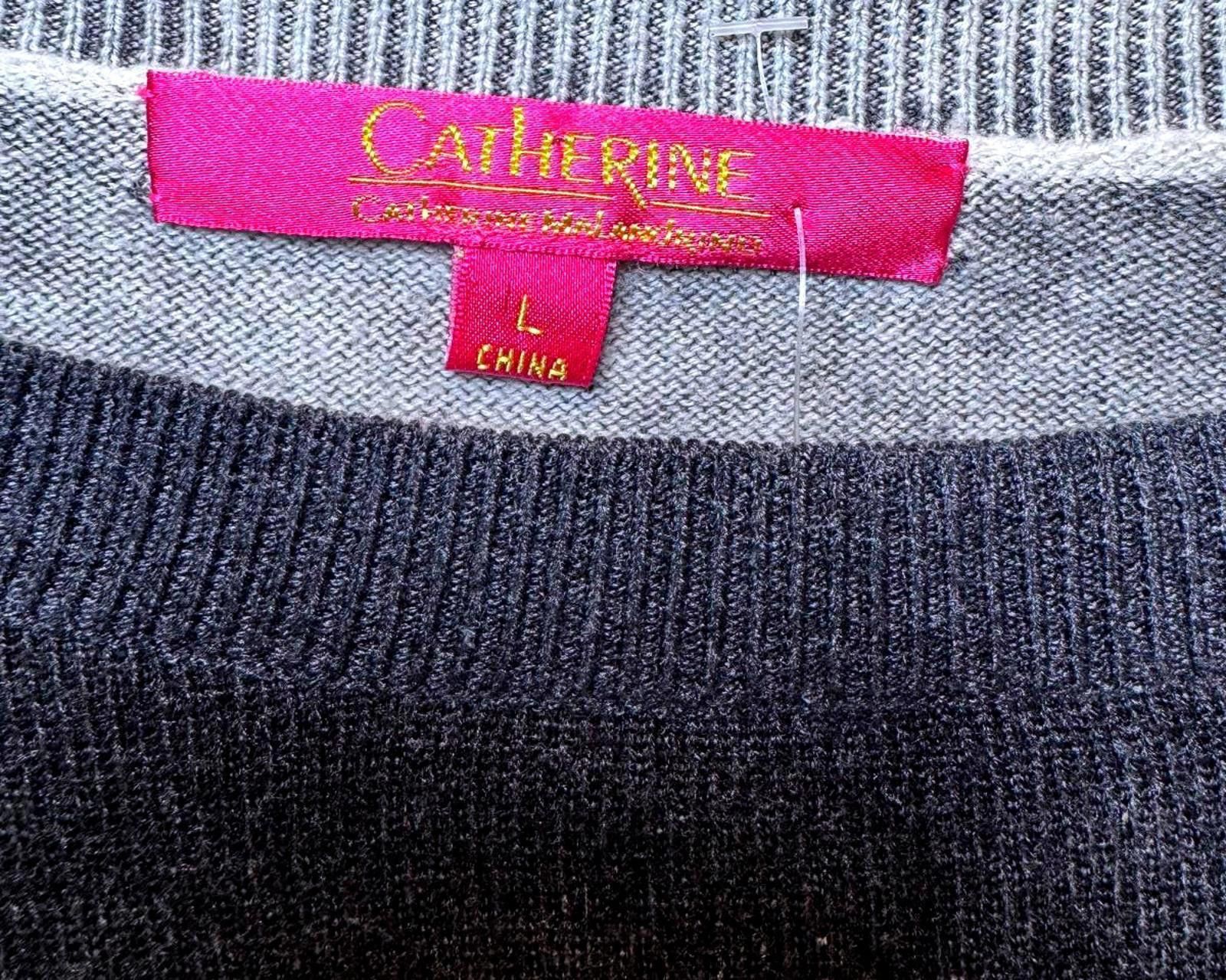 Designer Catherine Malandrino Ombre Knit Sweater - Size L Size L / US 10 / IT 46 - 3 Thumbnail