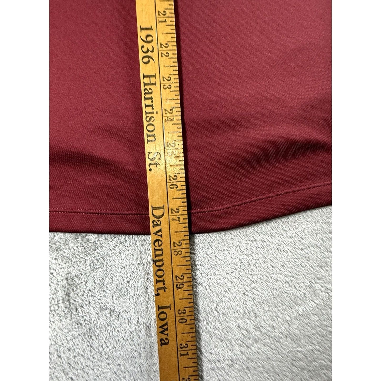 Nike Nike Dri-FIT Pullover Shirt Mens L Red/Maroon Running Long Sleeve 1/4 Zip Size US L / EU 52-54 / 3 - 3 Thumbnail